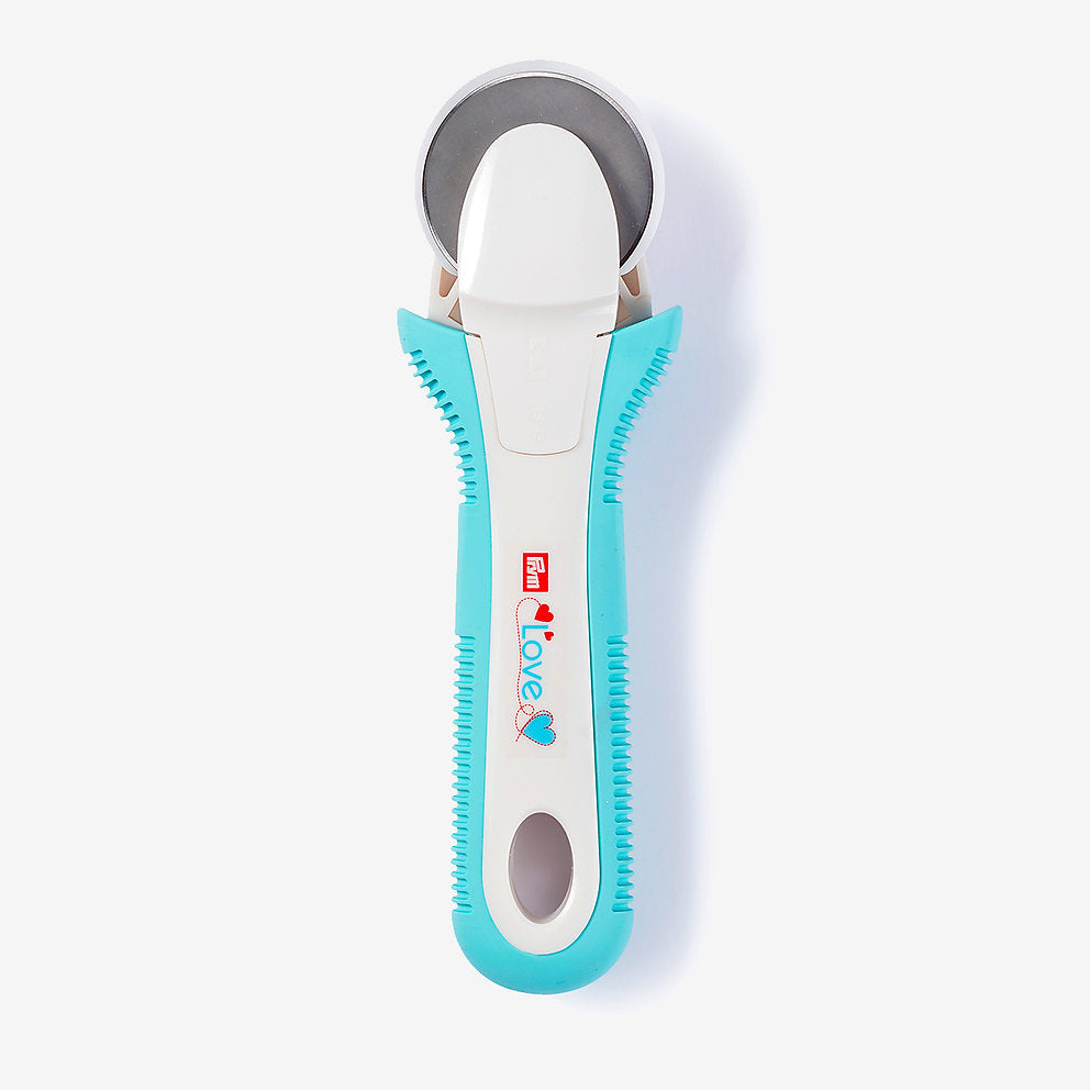 Cortador circular de 45 mm - 3 hojas de repuesto incluidas - ideal para cortar papel, cartón, cuero y plástico