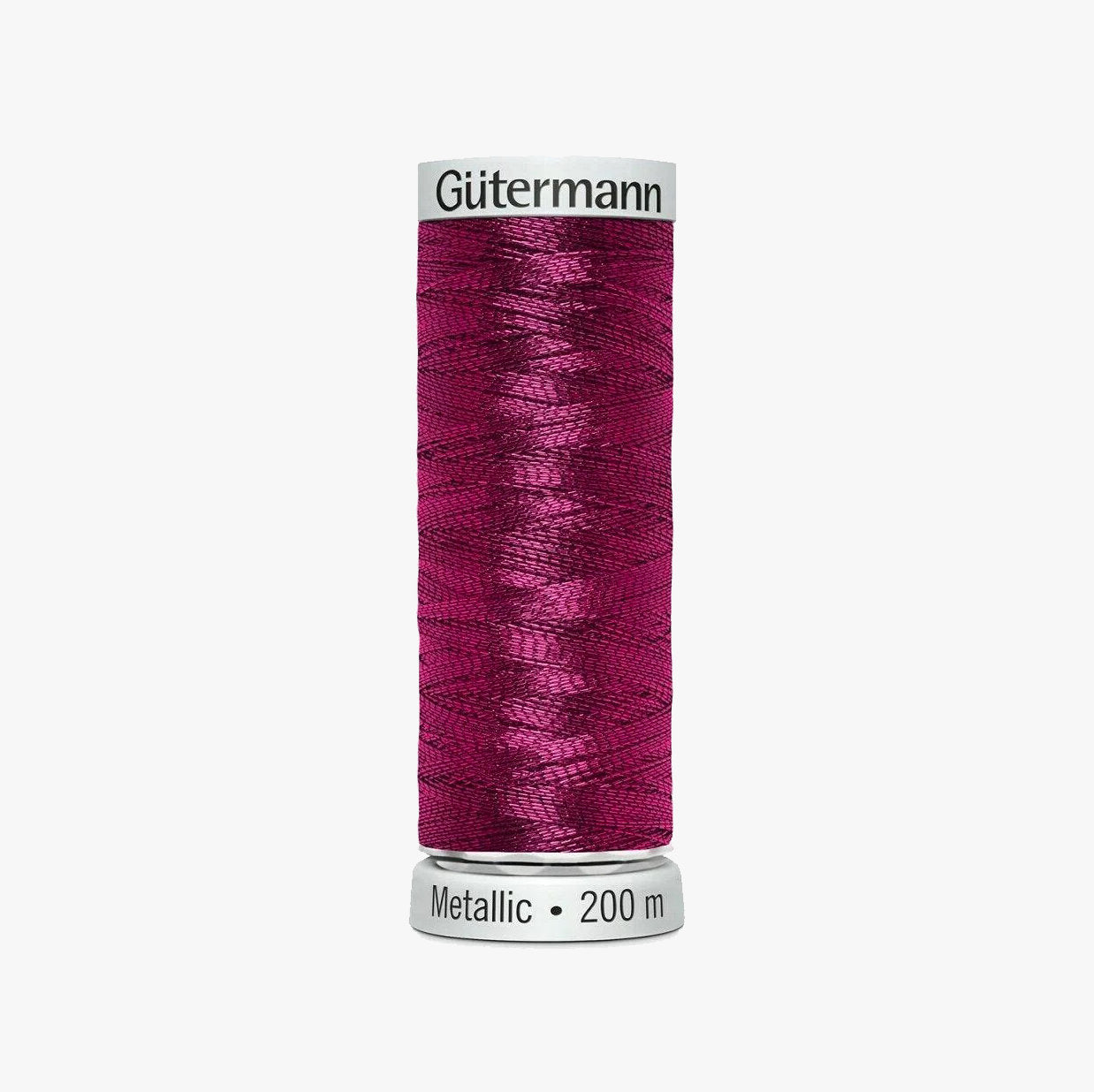 7013 Hilo Metálico Gutermann de 200m - Efecto Metálico para Costuras Decorativas y Bordados a Máquina