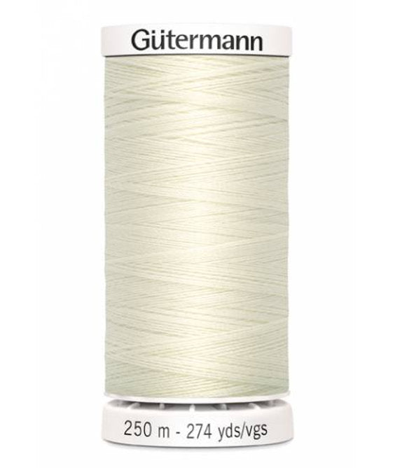 001 Gütermann Sew-all Thread 250m for Hand and Machine Sewing