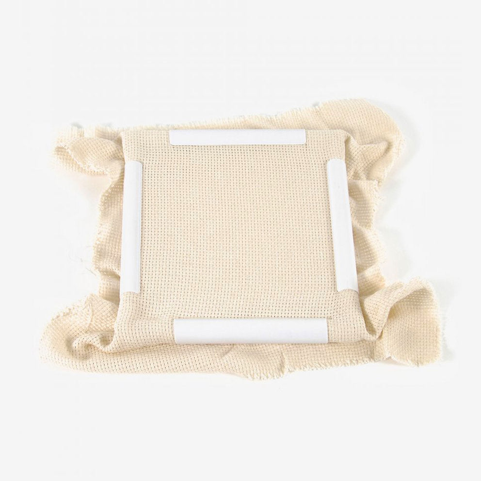 43x43 cm Bastidor cuadrado Blanco DMC U2095