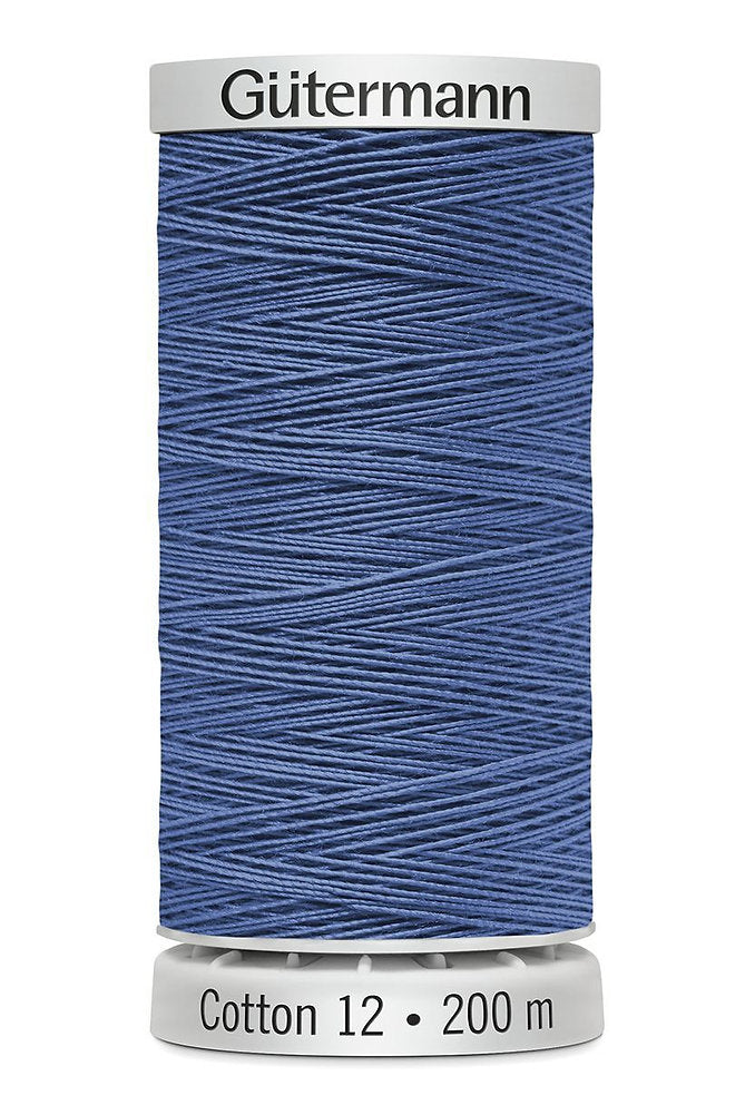 1198 Gütermann Baumwollgarn für Maschinenstickerei – Stärke 12, 200 m