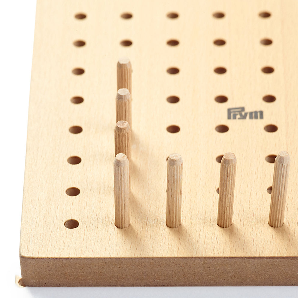 Prym 624159 MINI-Quadratwebstuhl zum Weben von Quadraten und anderen geometrischen Formen