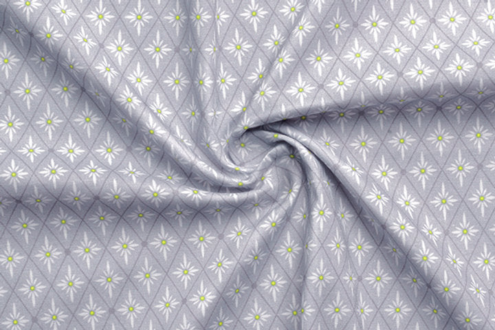 Gütermann Most Beautiful Cotton Fabric with Elegant Floral Motifs 647014/493