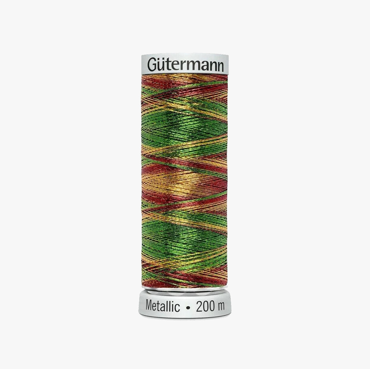 7027 Hilo Metálico Gutermann de 200m - Efecto Metálico para Costuras Decorativas y Bordados a Máquina