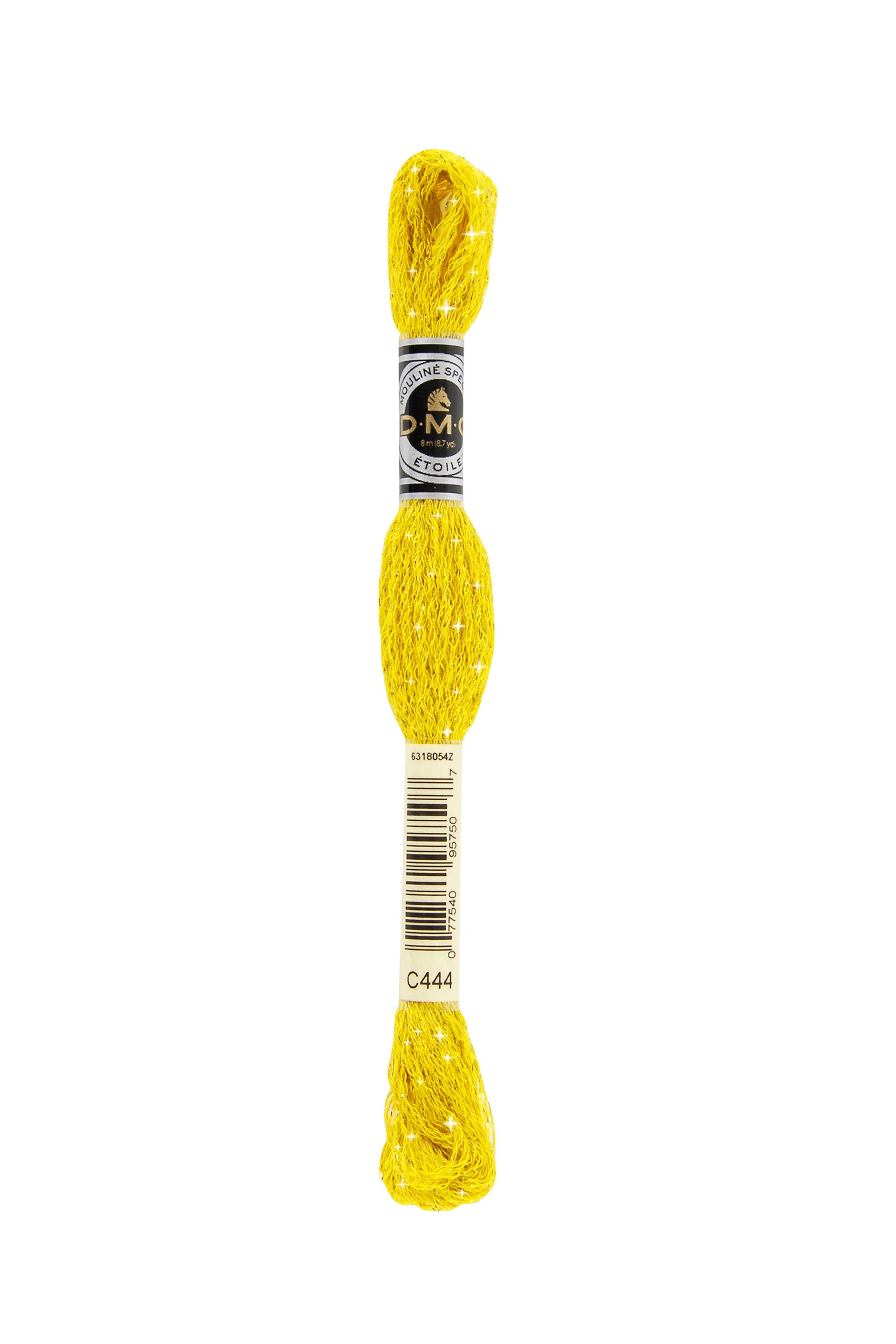 C444 Mouliné Étoile DMC-Stickgarn mit Glitzereffekt