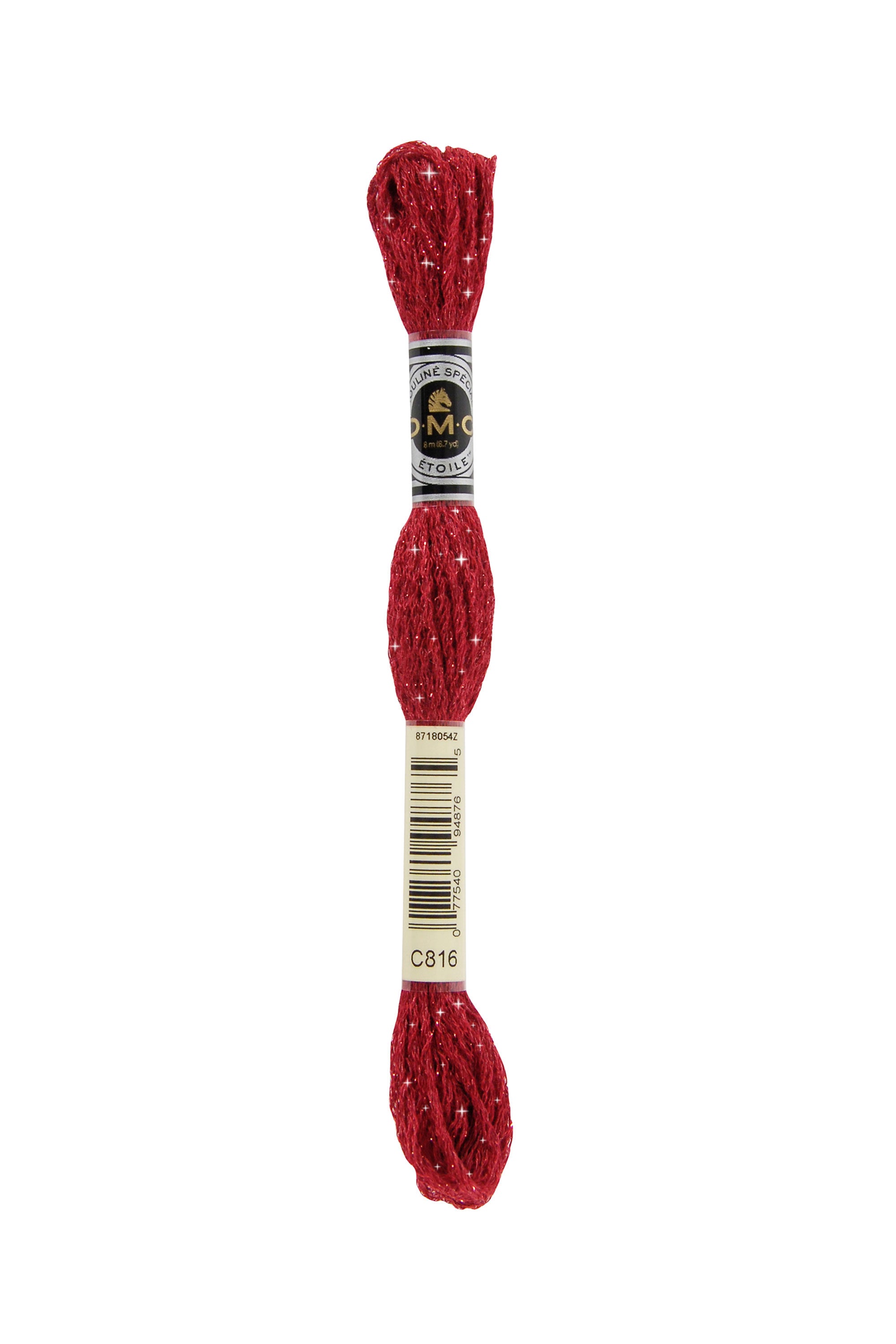 C816 Mouliné Étoile DMC-Stickgarn mit Glitzereffekt