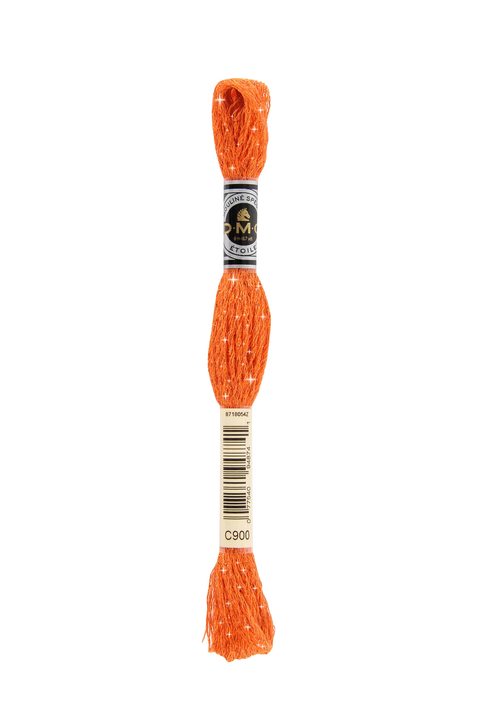 C900 Mouliné Étoile DMC-Stickgarn mit Glitzereffekt