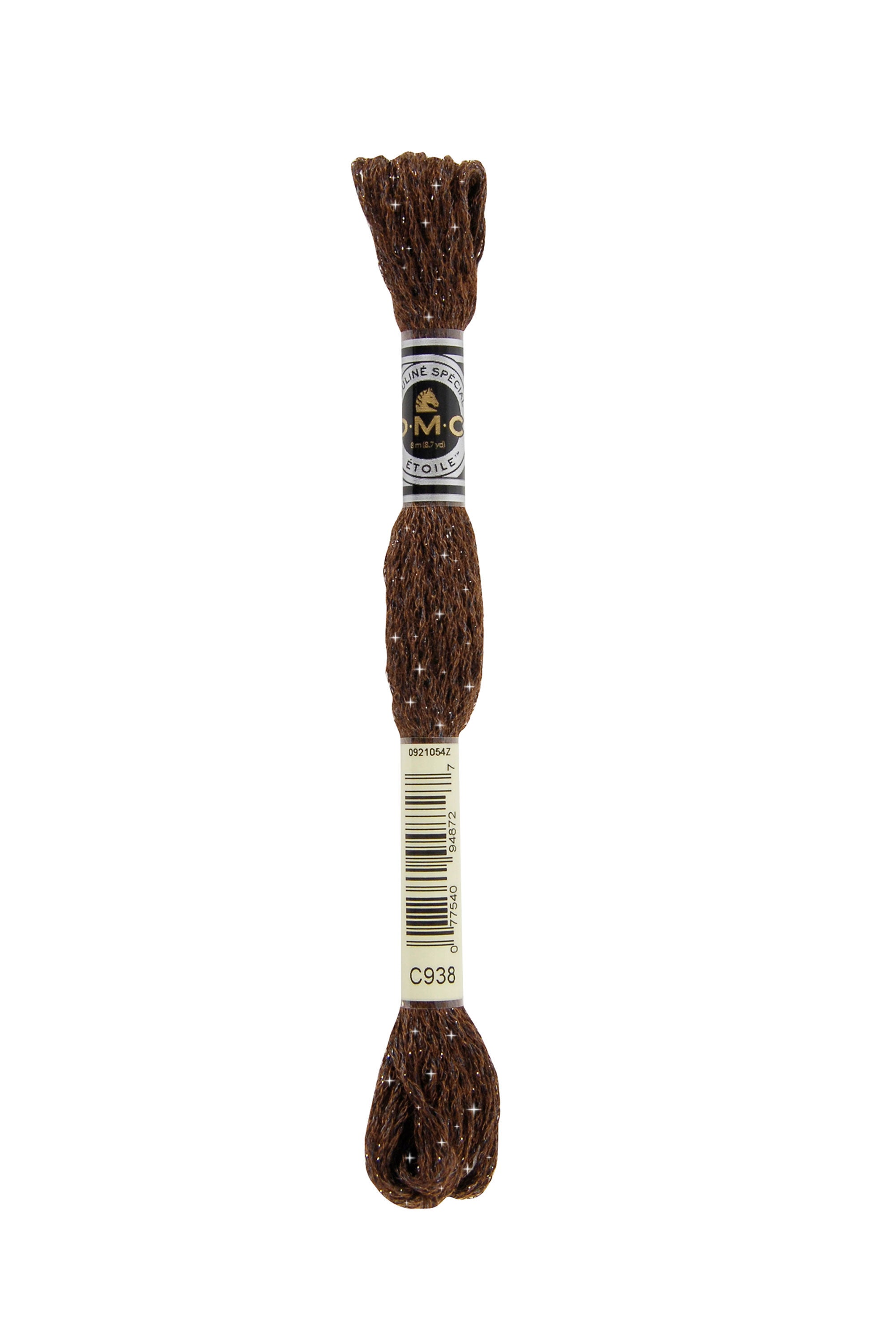 C938 Mouliné Étoile DMC-Stickgarn mit Glitzereffekt