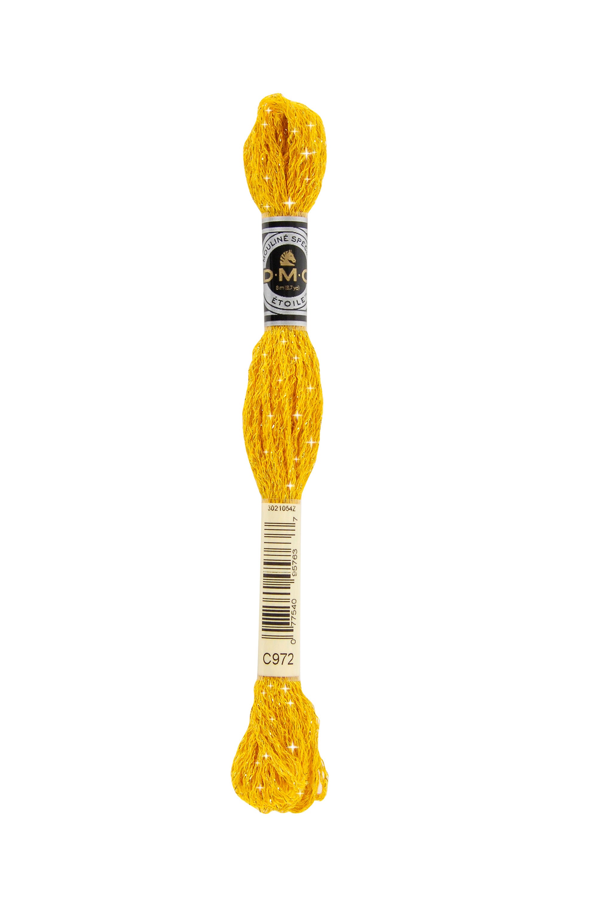 C972 Mouliné Étoile DMC-Stickgarn mit Glitzereffekt