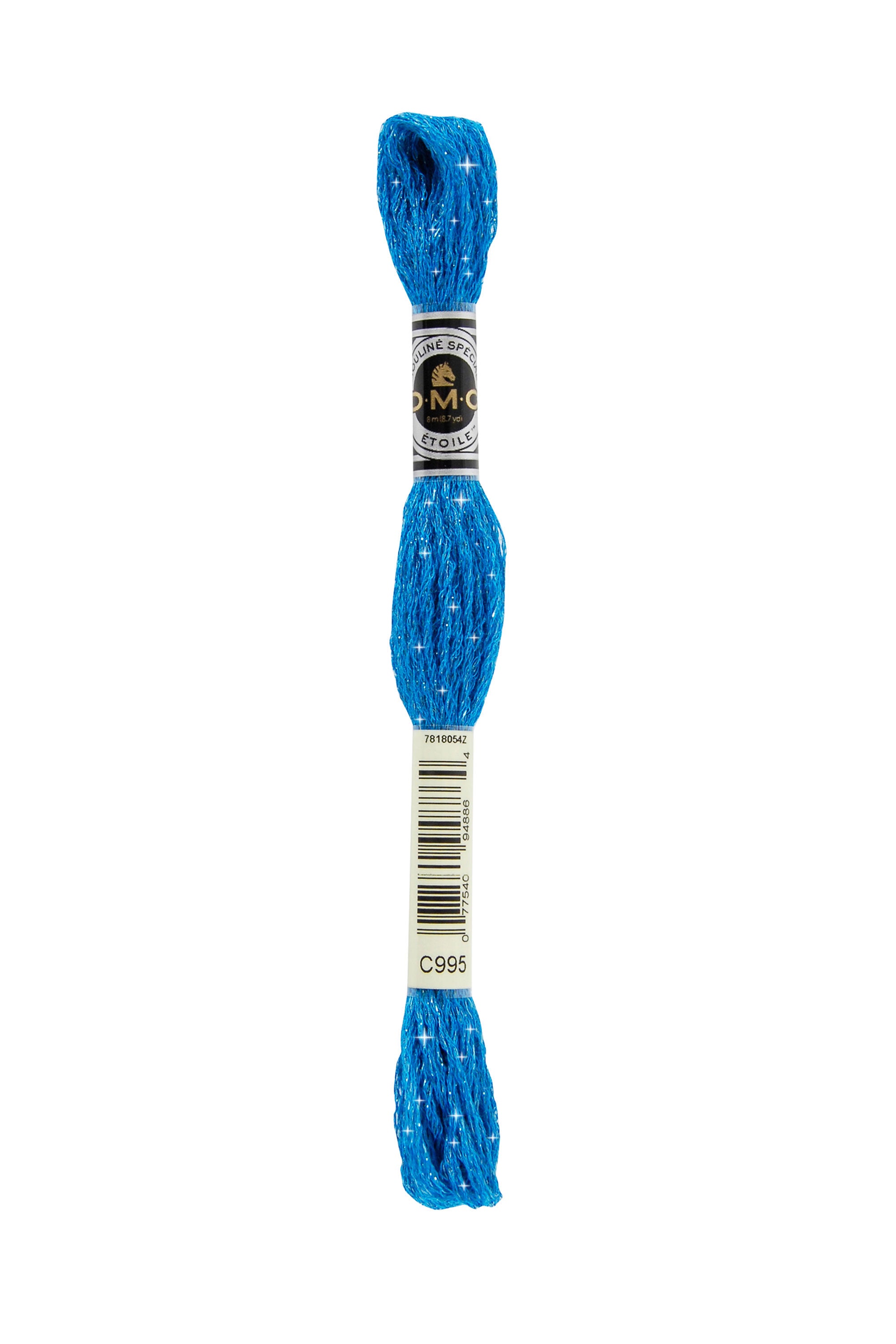 C995 Mouliné Étoile DMC-Stickgarn mit Glitzereffekt