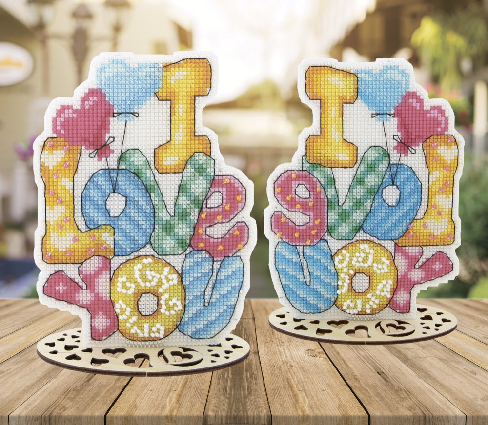 Valentinstag. Ich liebe dich – Т-62 Charivna Mit – Strickset