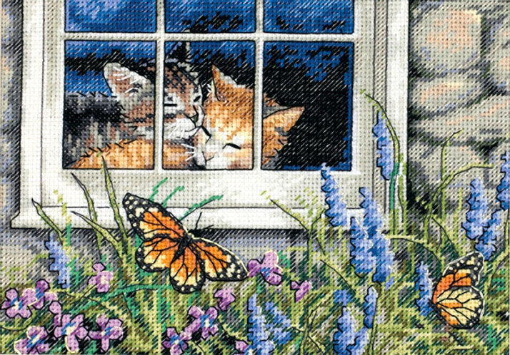 Feline Love – 65051 Dimensions – Kreuzstichset