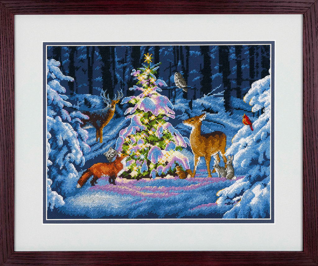 Woodland Glow – 70-08922 Abmessungen – Kreuzstichset