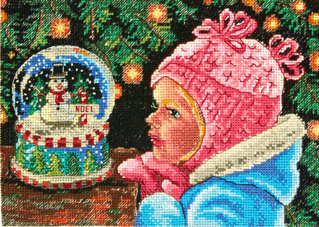 Weihnachtswünsche – 70-08936 Maße – Kreuzstichset