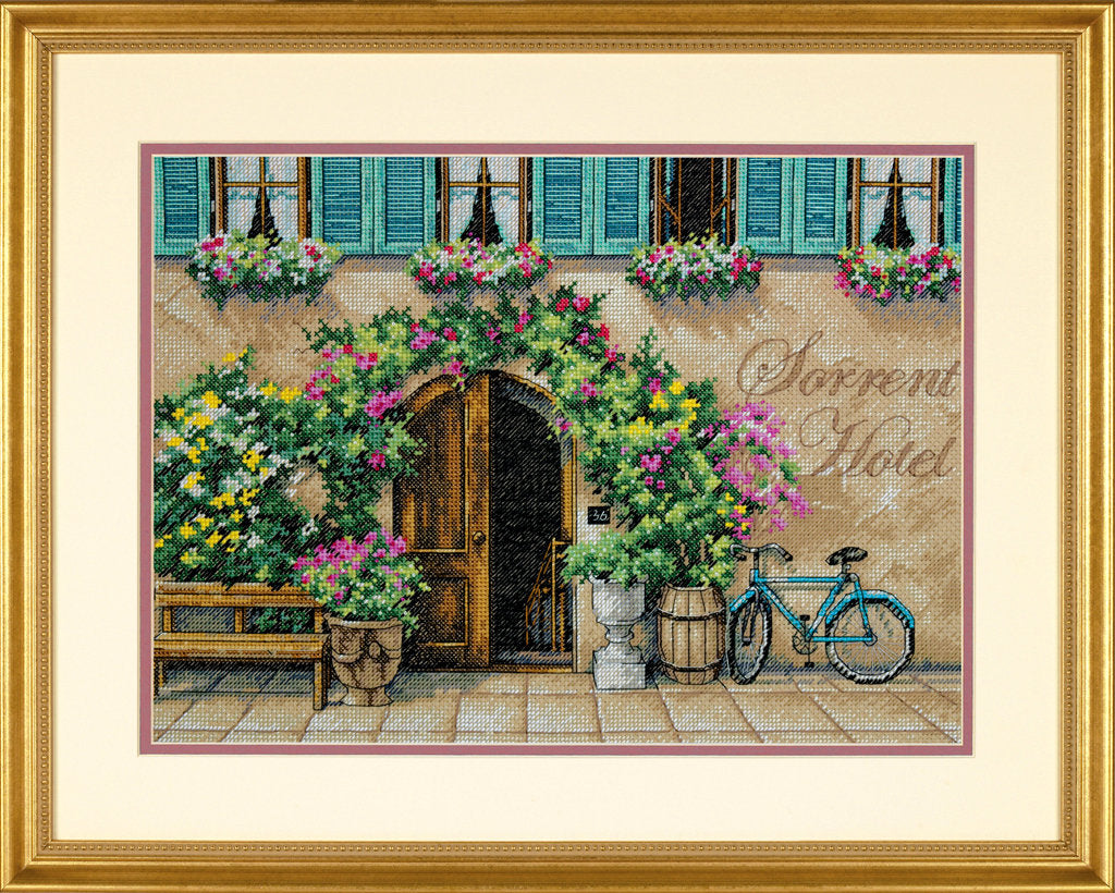 Sorrento Hotel – 70-35270 Maße – Kreuzstichset