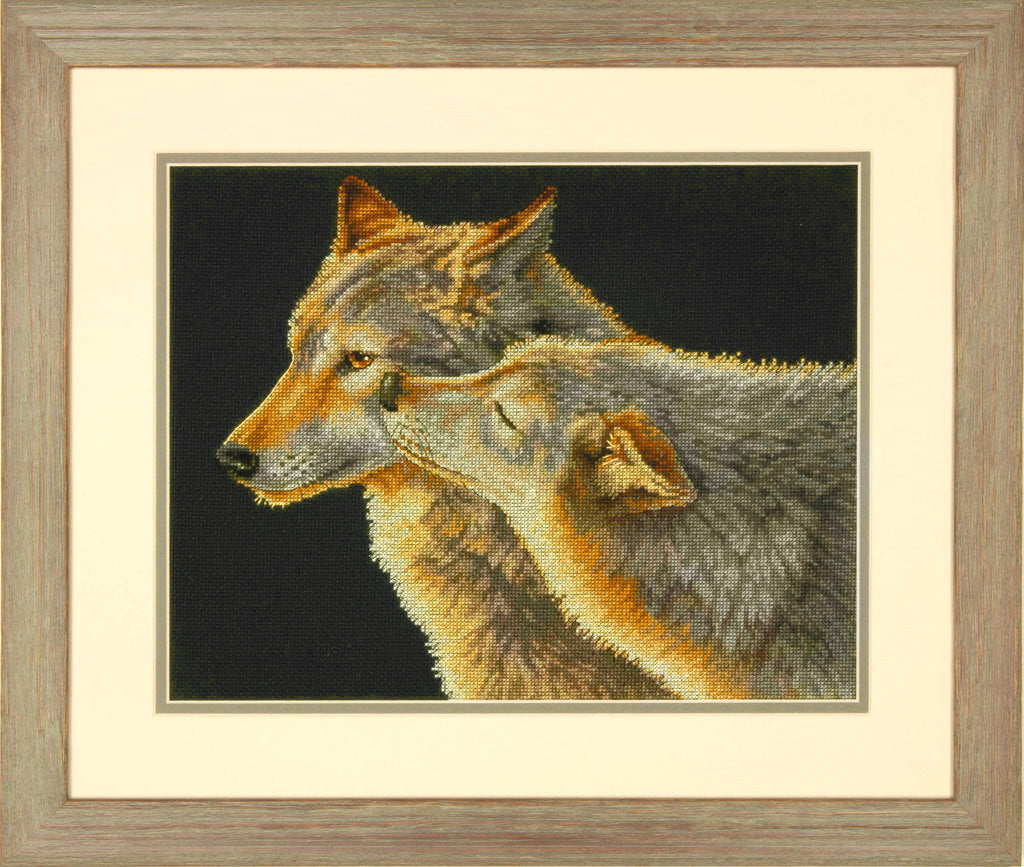 Wolfskuss – 70-35283 Maße – Kreuzstichset