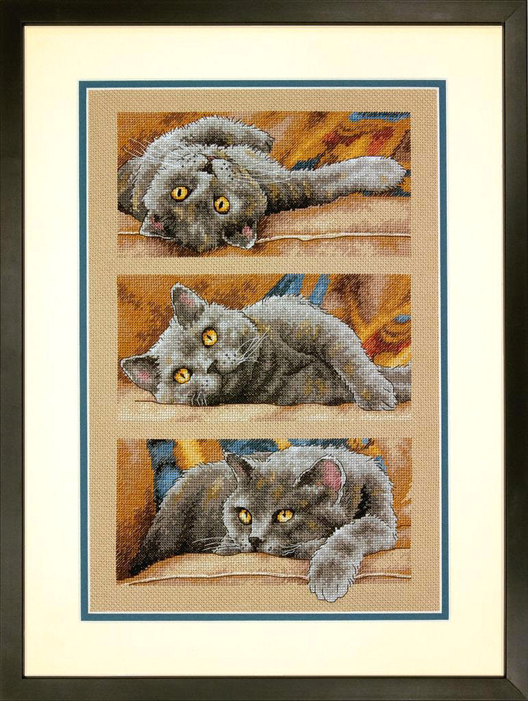Max die Katze – 70-35301 Maße – Kreuzstichset