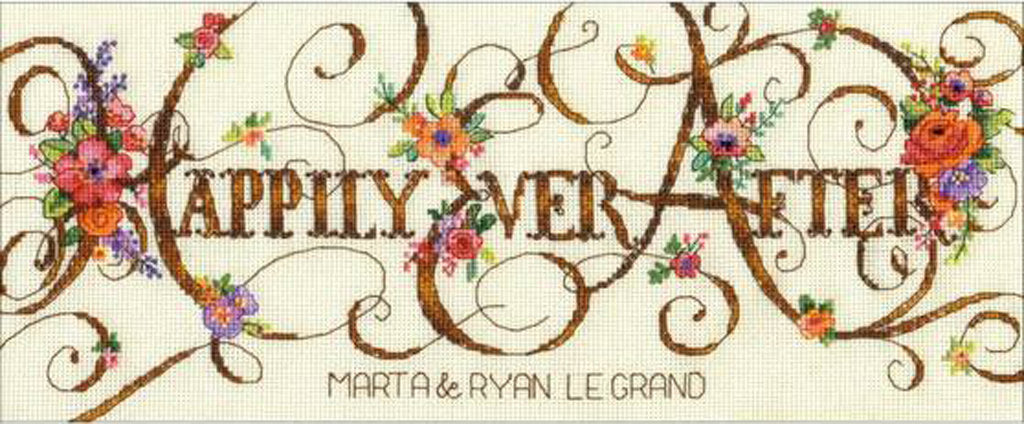 Wedding Registry Forever - 70-35361 Dimensions - Cross Stitch Kit