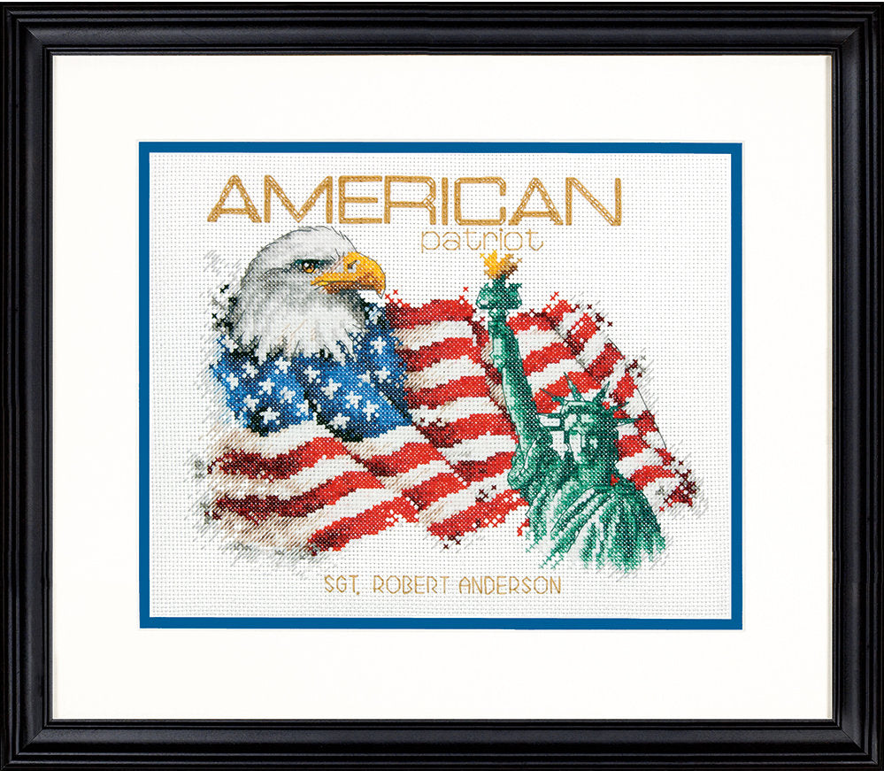American Patriot - 70-35363 Dimensions - Cross Stitch Kit