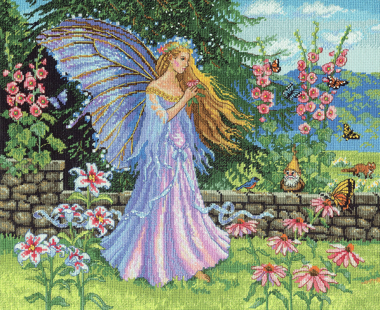 Cross Stitch Kit "Summer Fairy" from Dimensions Gold Collection 70-35410