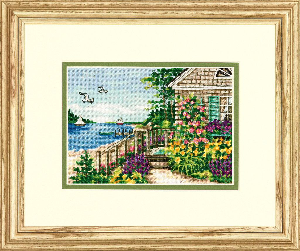 Bayside Cabin – 70-65145 Maße – Kreuzstichset