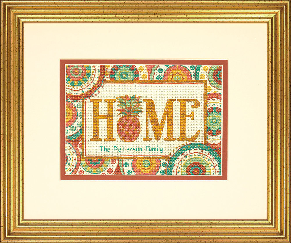 Pineapple Home - 70-65179 Dimensions - Cross Stitch Kit