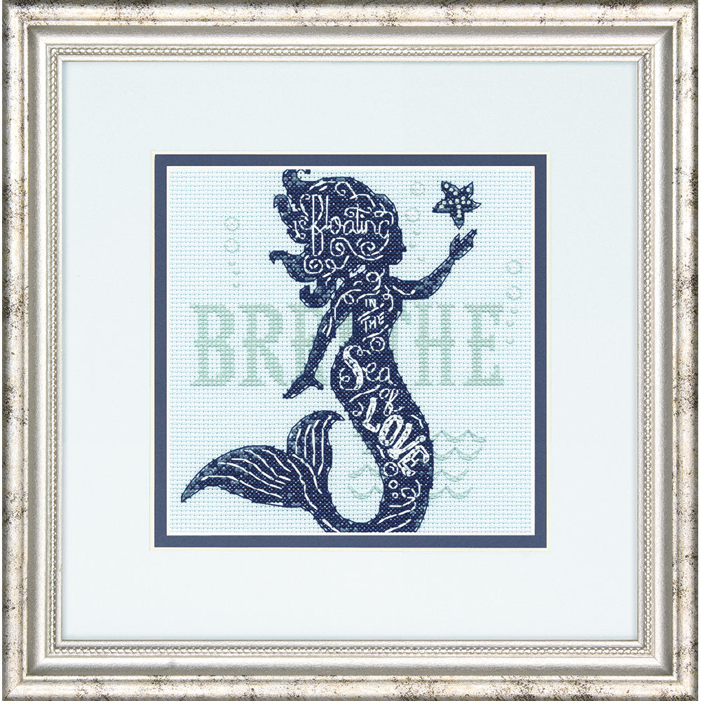 Mermaid Song - 70-65182 Dimensions - Kit de punto de cruz