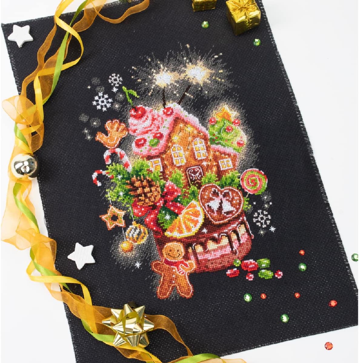 Cross Stitch Kit "Christmas Sweets" Magic Needle 540-673