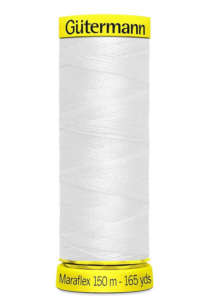 Gütermann Maraflex 150m - Hilo elástico de alta calidad para telas de punto y prendas elásticas
