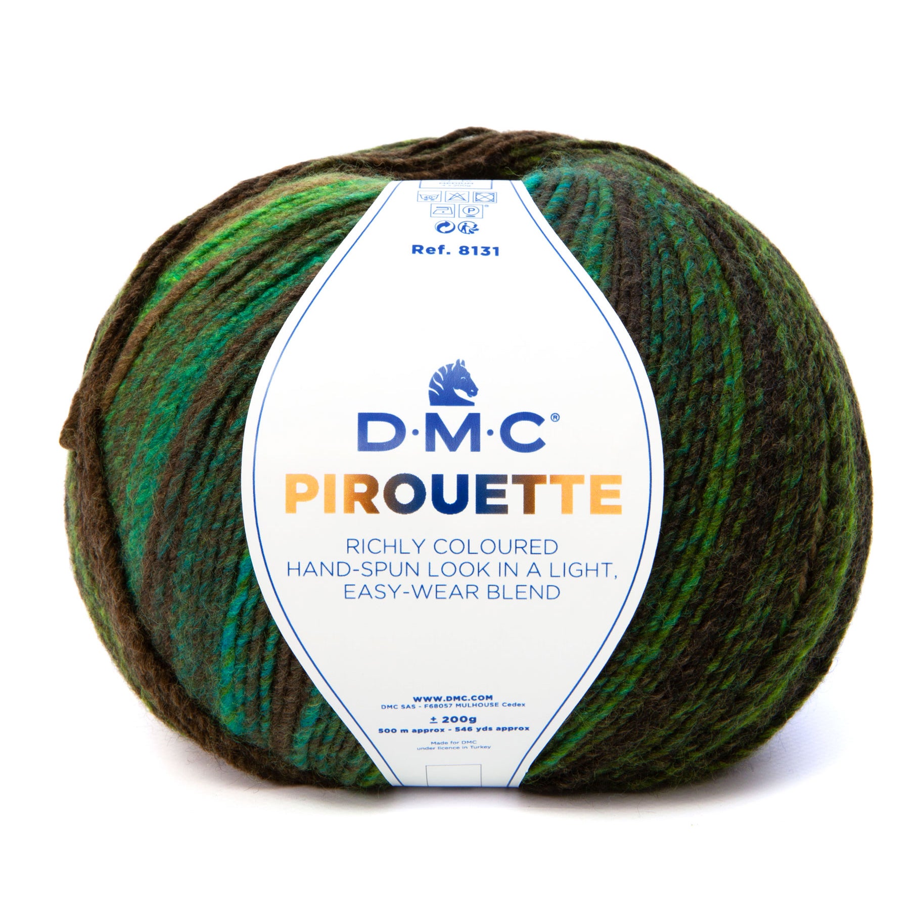 DMC Pirouette: lana multicolor perfecta para labores de otoño e invierno
