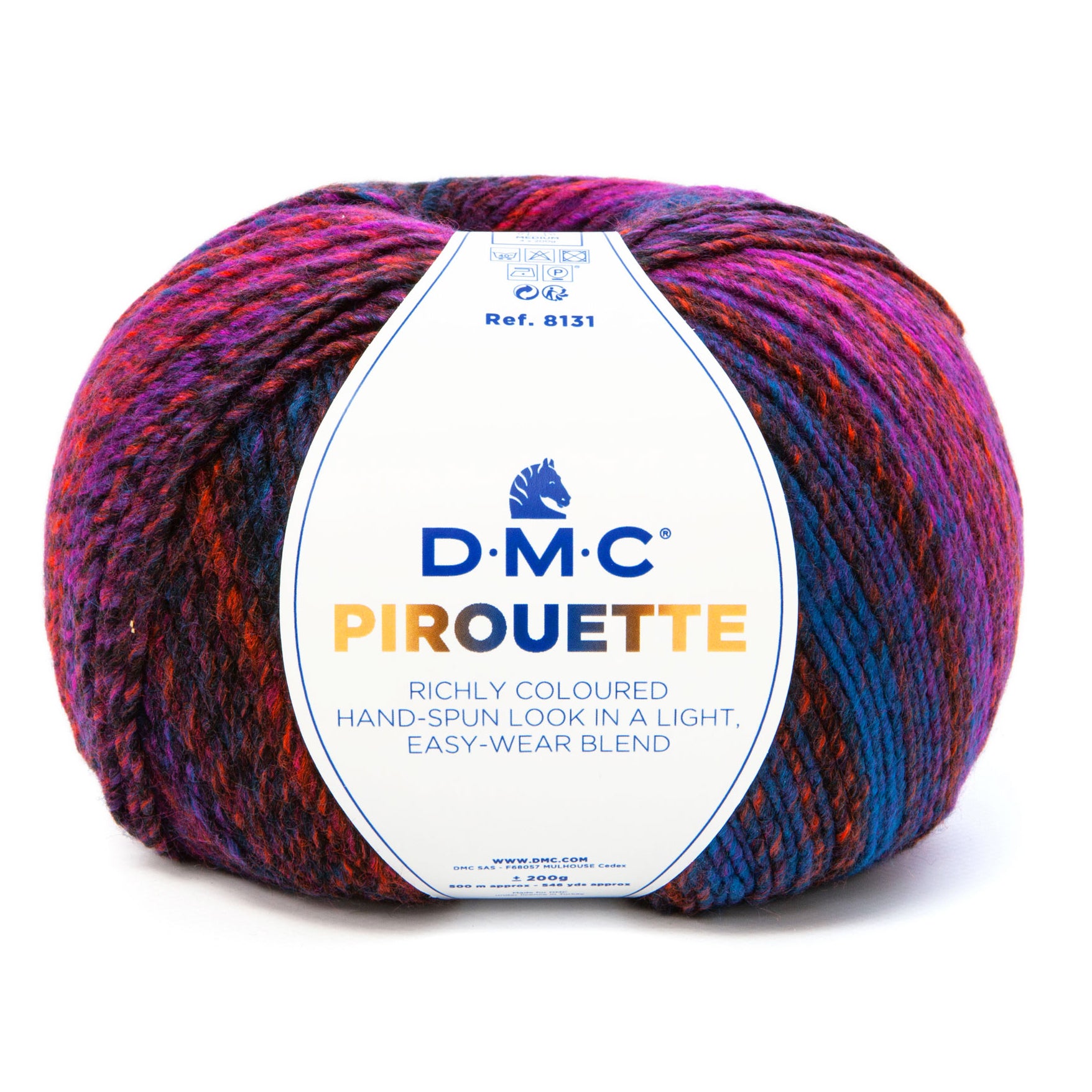DMC Pirouette: lana multicolor perfecta para labores de otoño e invierno