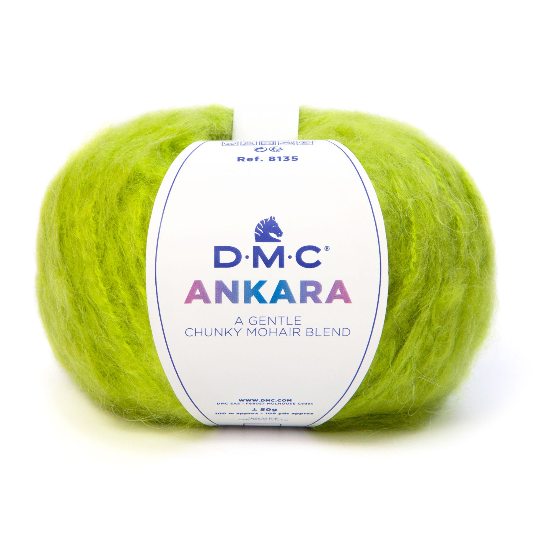 DMC Ankara – Grobe Mohair- und Acrylwolle für Winterkleidung