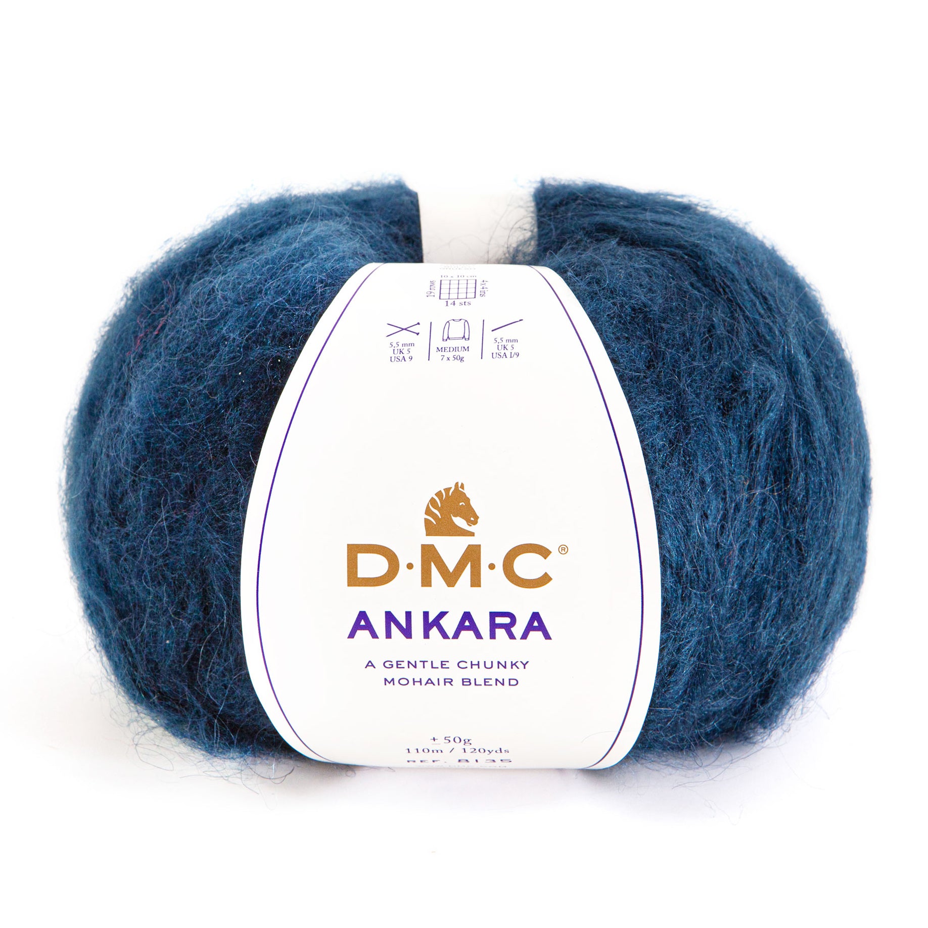 DMC Ankara – Grobe Mohair- und Acrylwolle für Winterkleidung