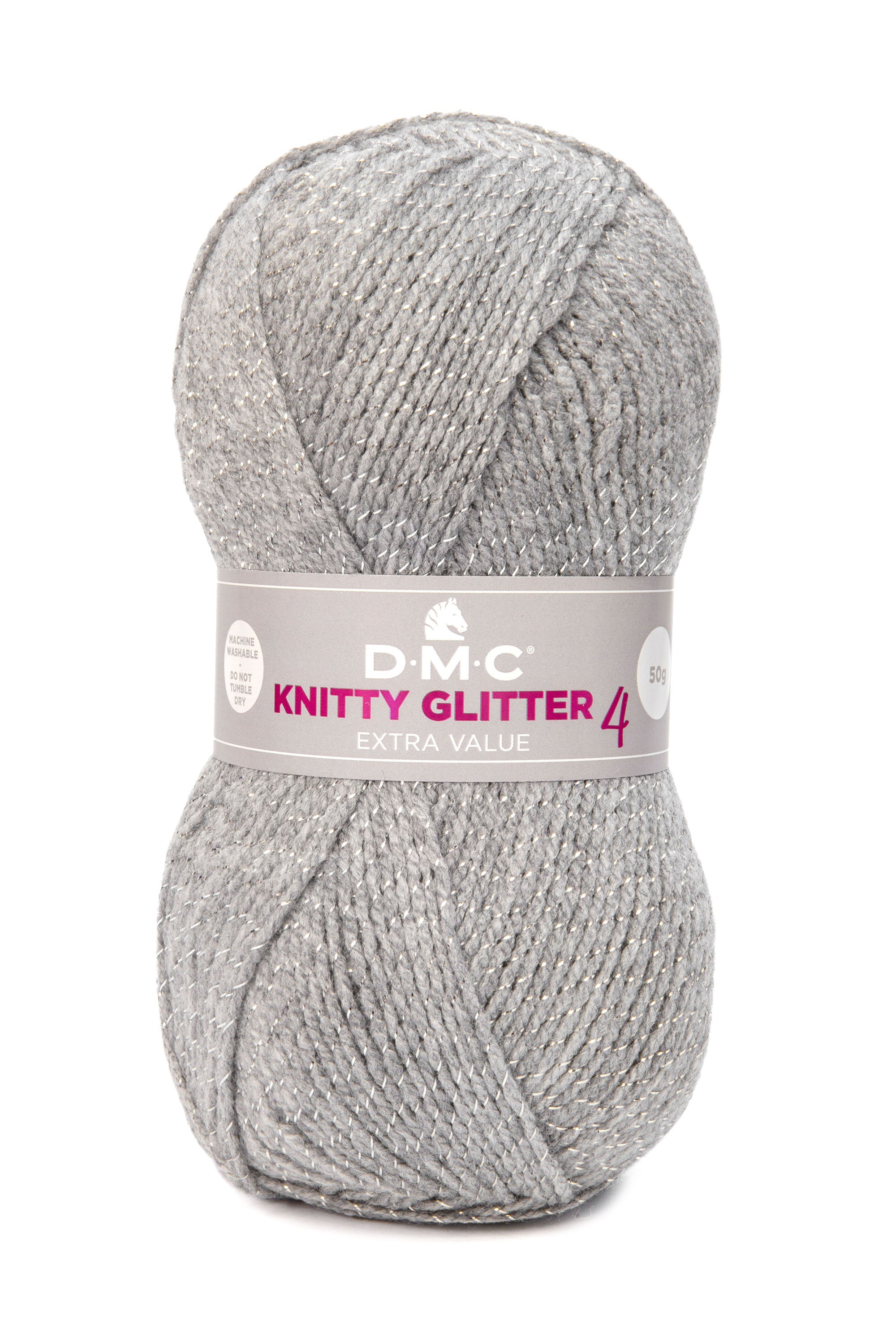 DMC KNITTY4 GLITTER - Glitter Effect Wool on your Garments