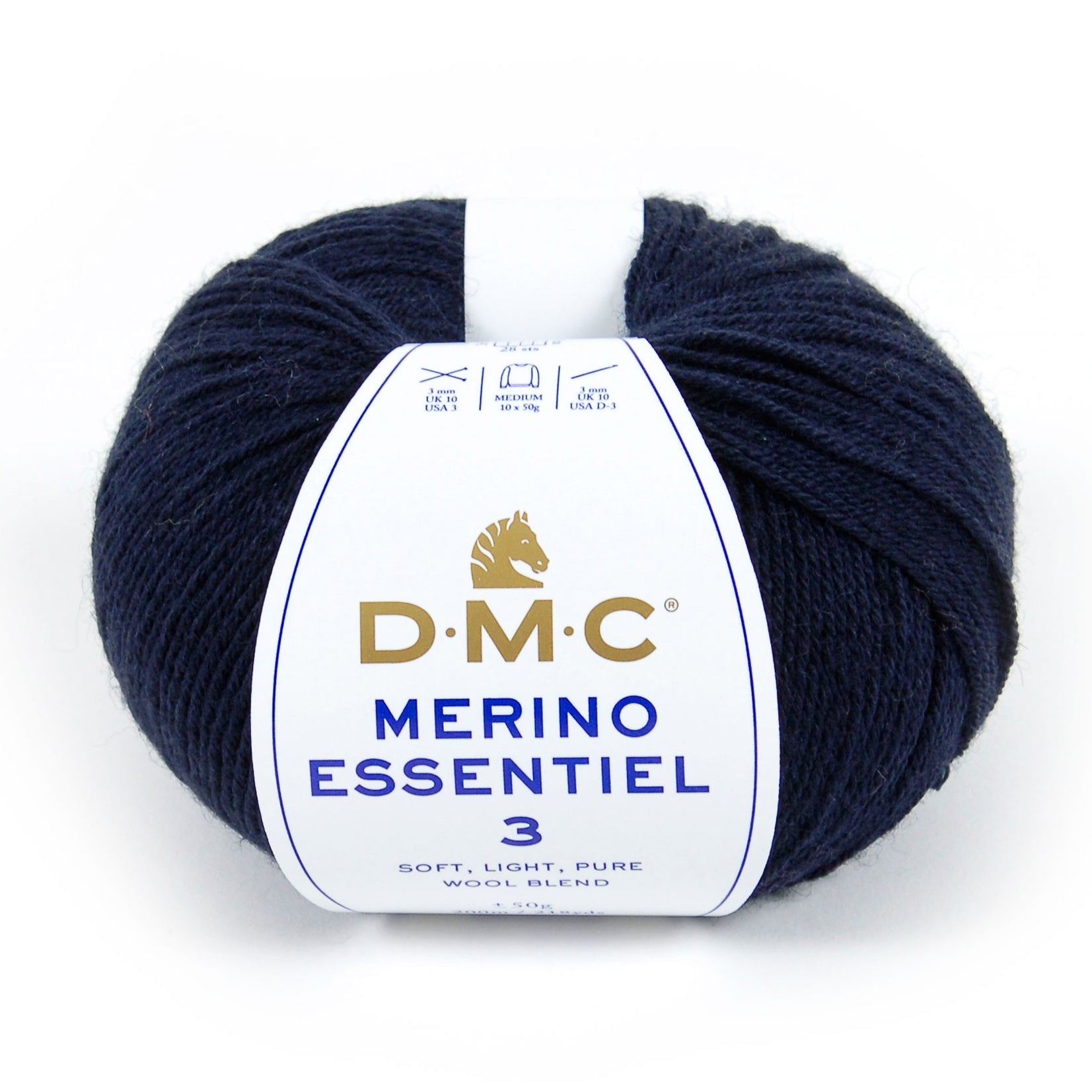 DMC Merino Essentiel 3 - High quality Merino wool and acrylic for knitting warm and soft garments