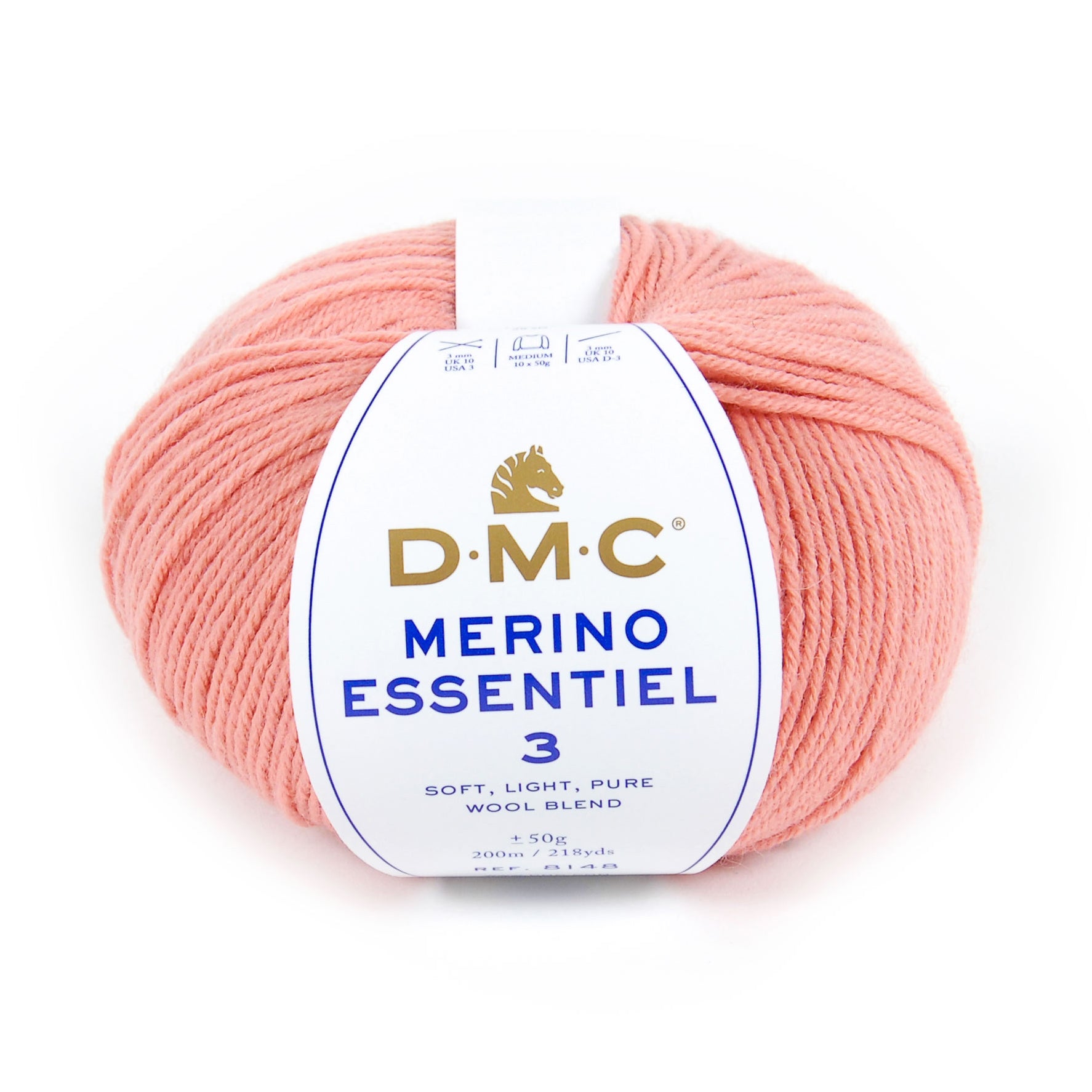 DMC Merino Essentiel 3 - High quality Merino wool and acrylic for knitting warm and soft garments