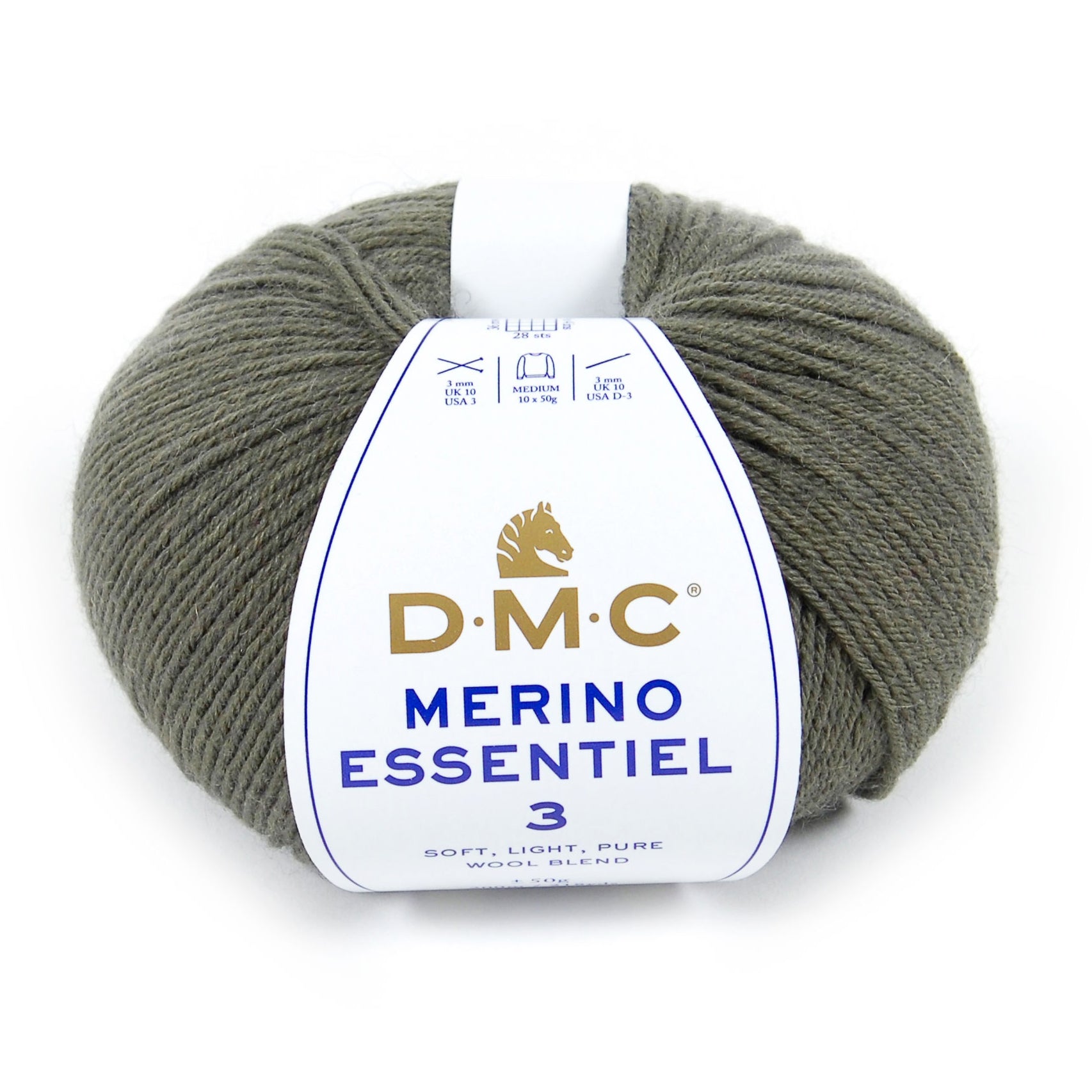 DMC Merino Essentiel 3 - High quality Merino wool and acrylic for knitting warm and soft garments