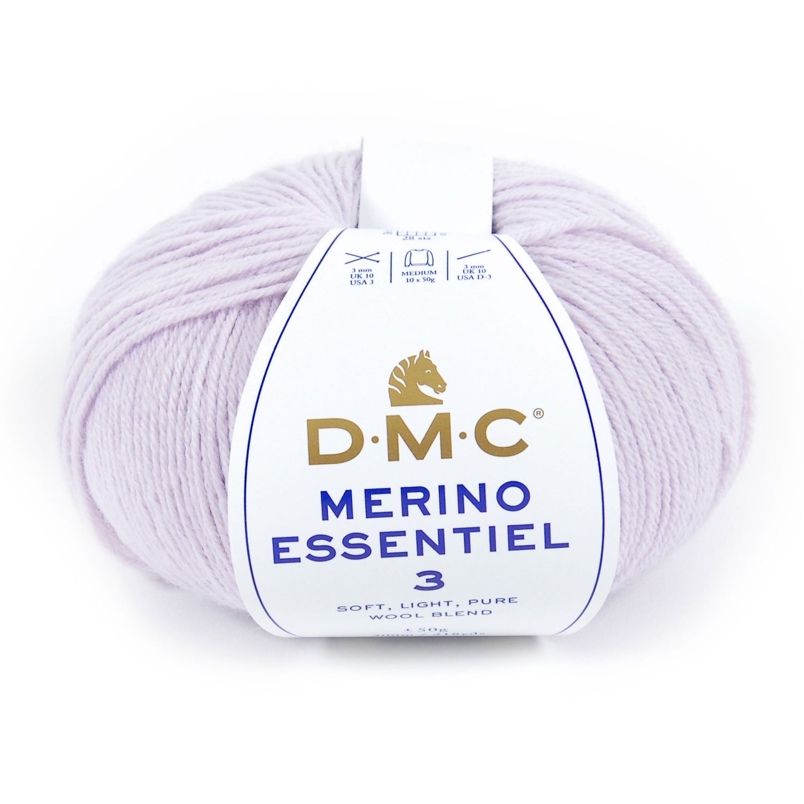 DMC Merino Essentiel 3 - High quality Merino wool and acrylic for knitting warm and soft garments