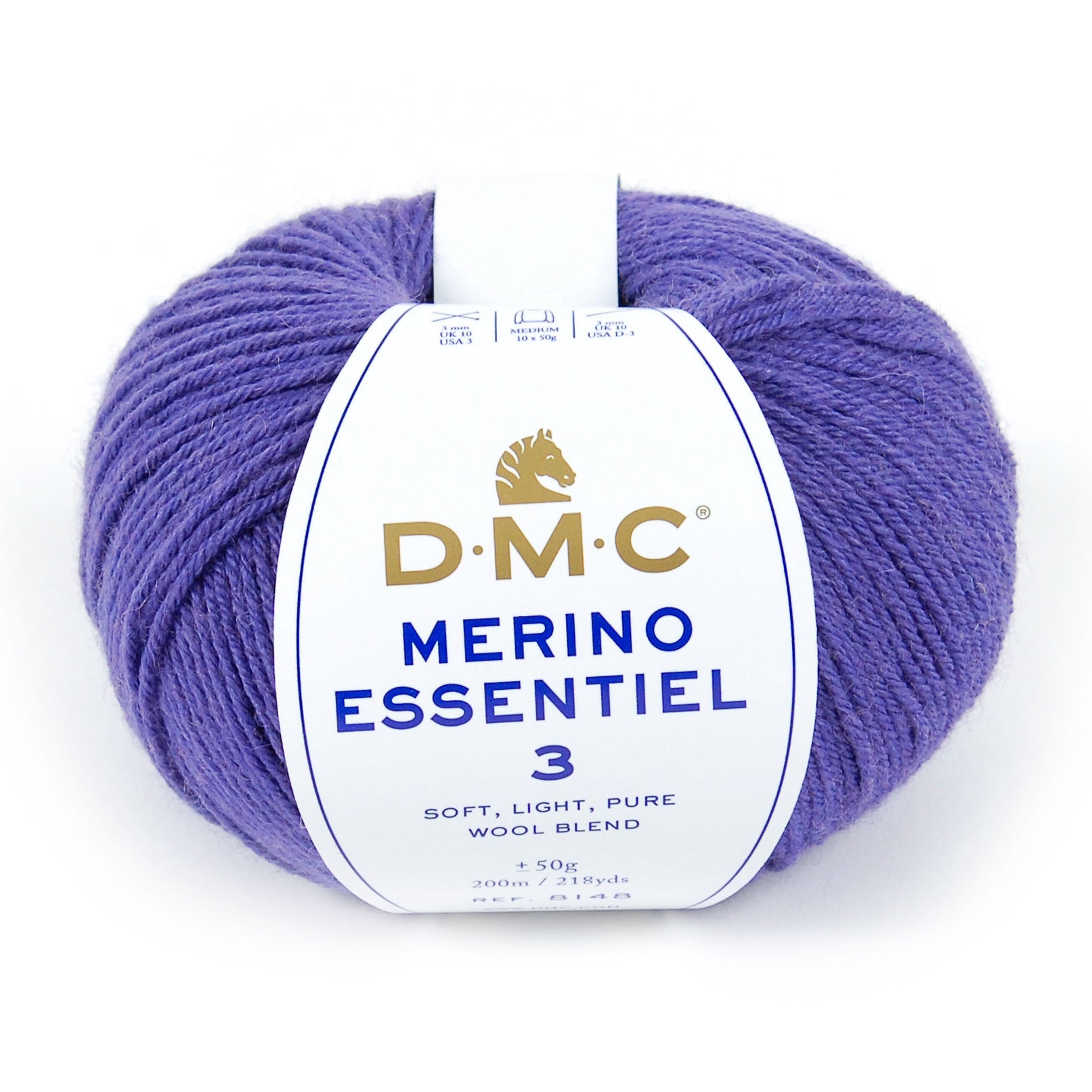 DMC Merino Essentiel 3 - High quality Merino wool and acrylic for knitting warm and soft garments