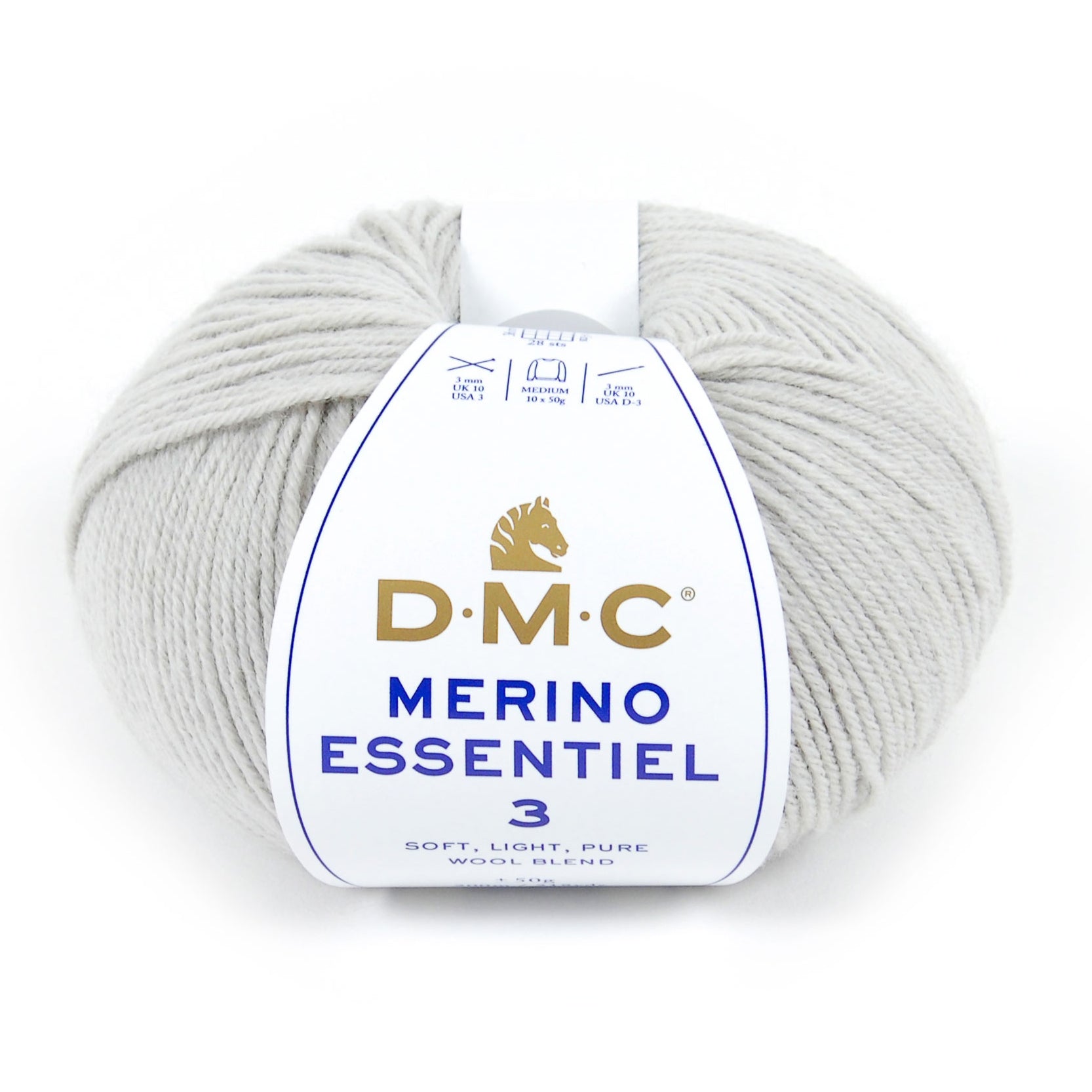 DMC Merino Essentiel 3 - High quality Merino wool and acrylic for knitting warm and soft garments