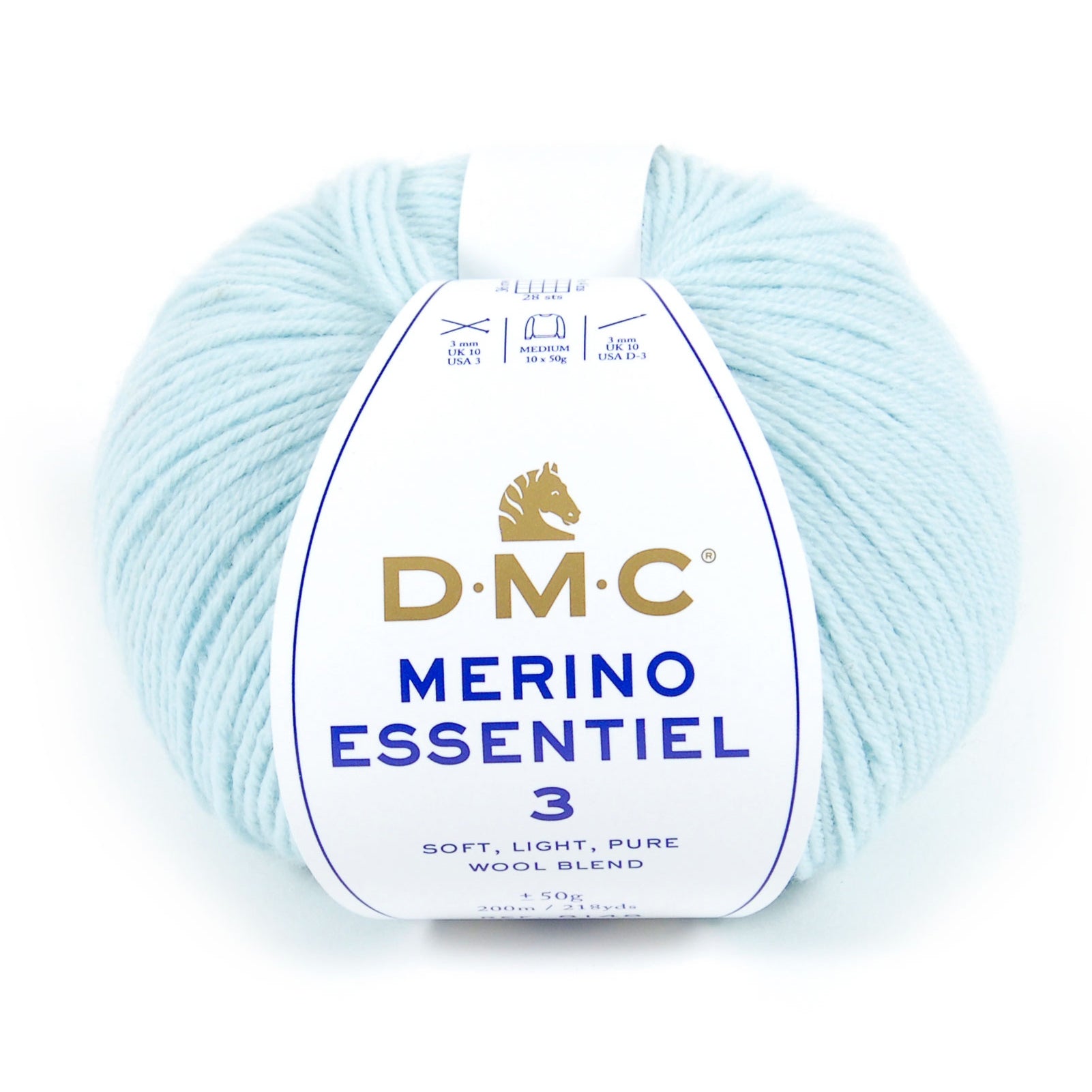 DMC Merino Essentiel 3 - High quality Merino wool and acrylic for knitting warm and soft garments