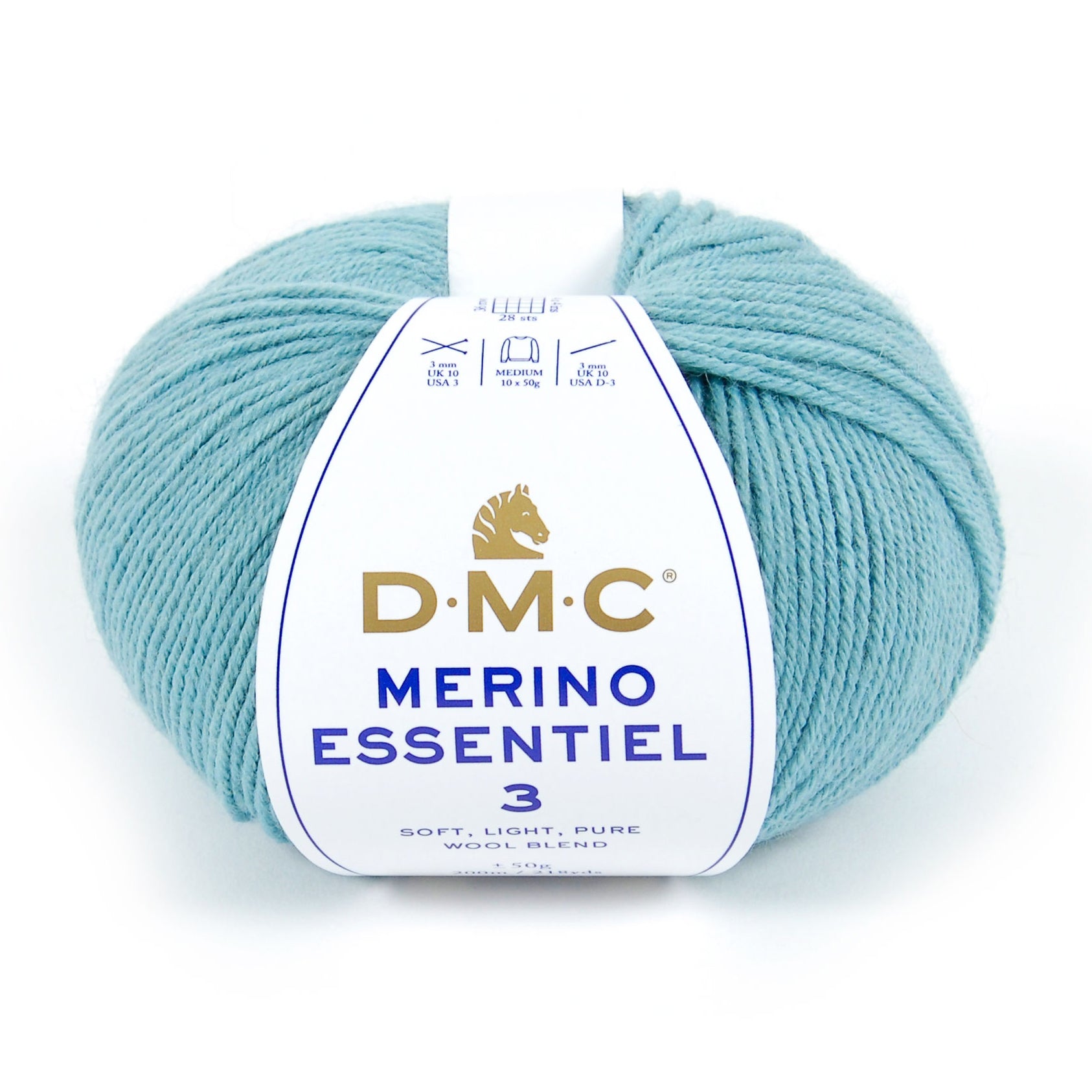 DMC Merino Essentiel 3 - High quality Merino wool and acrylic for knitting warm and soft garments