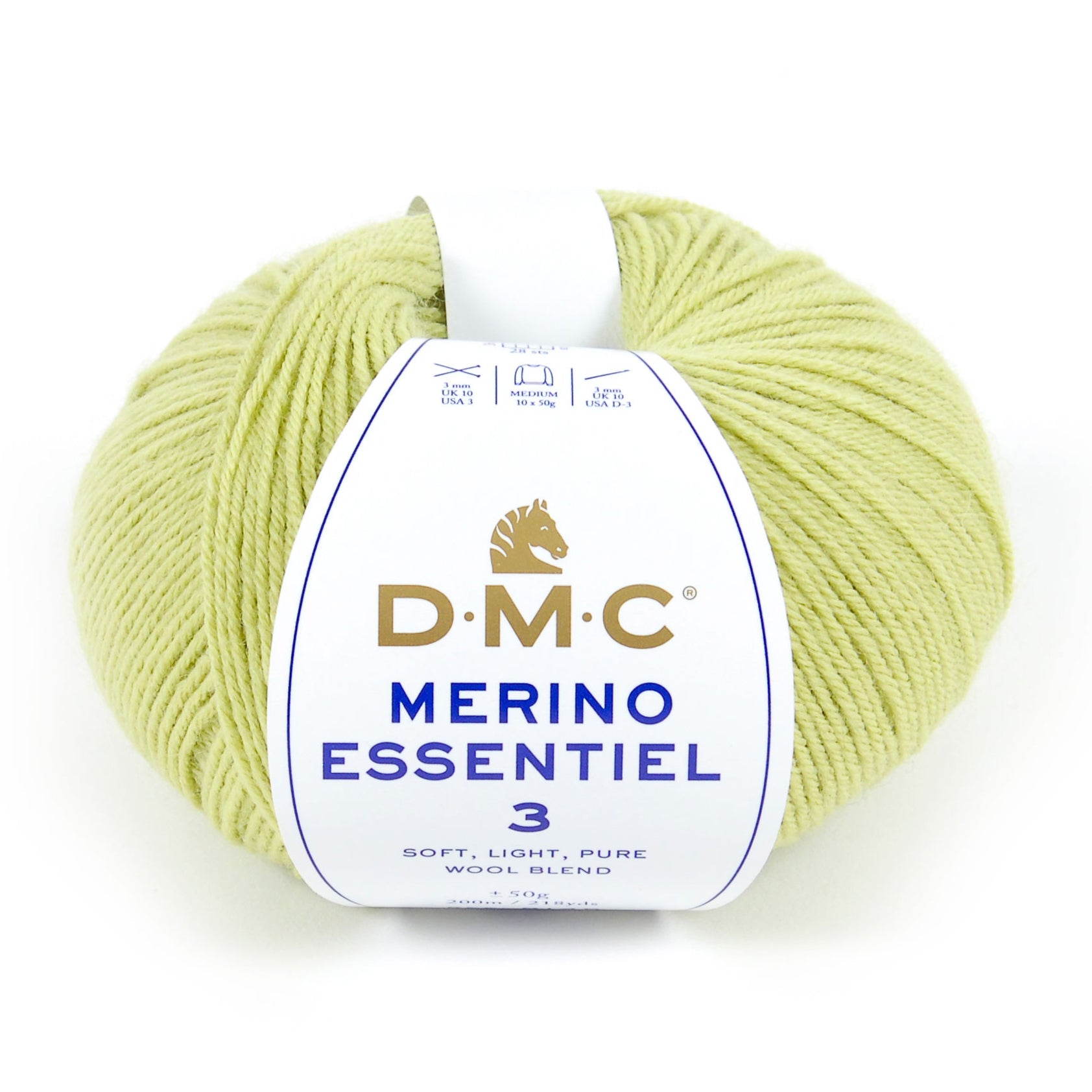 DMC Merino Essentiel 3 - High quality Merino wool and acrylic for knitting warm and soft garments