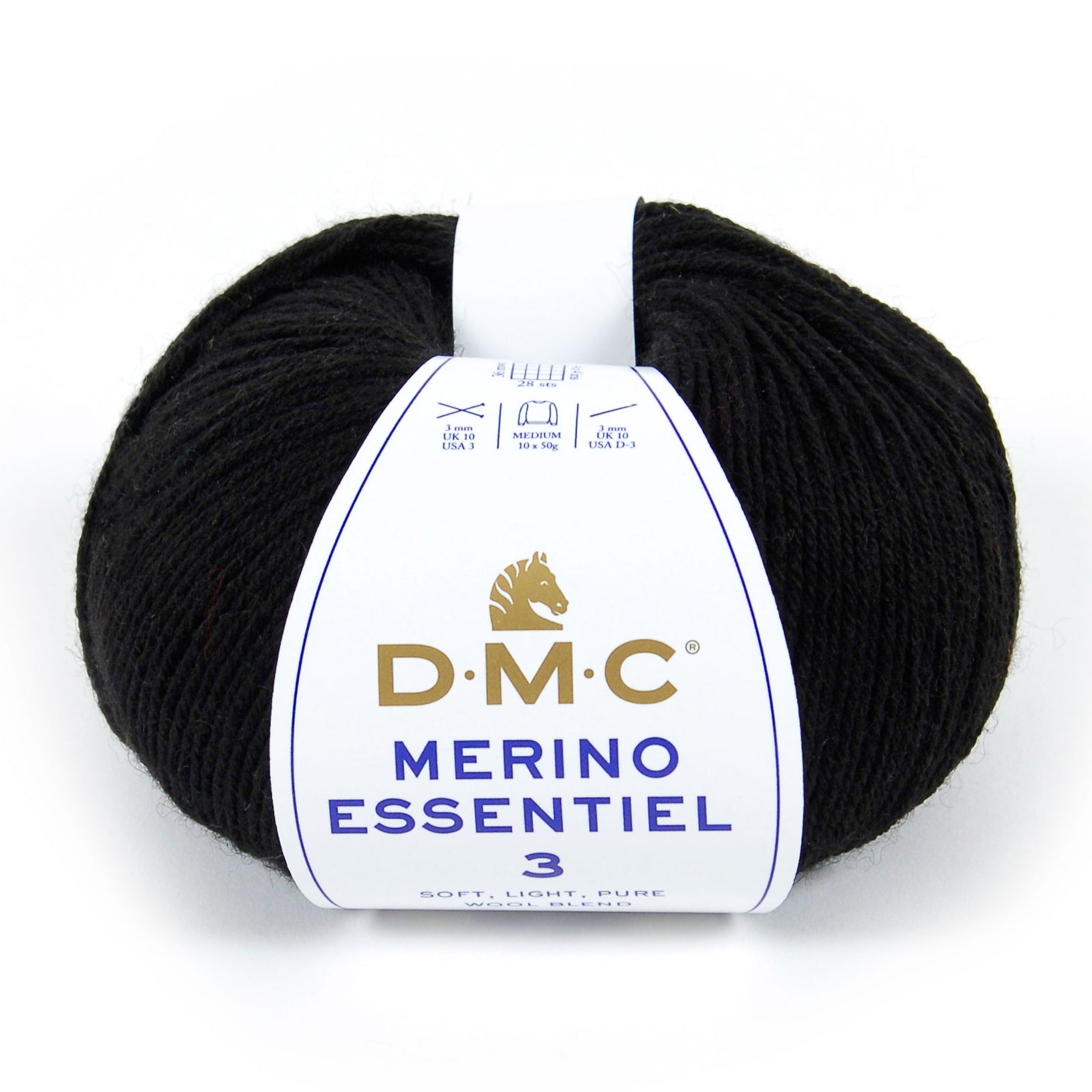 DMC Merino Essentiel 3 - High quality Merino wool and acrylic for knitting warm and soft garments