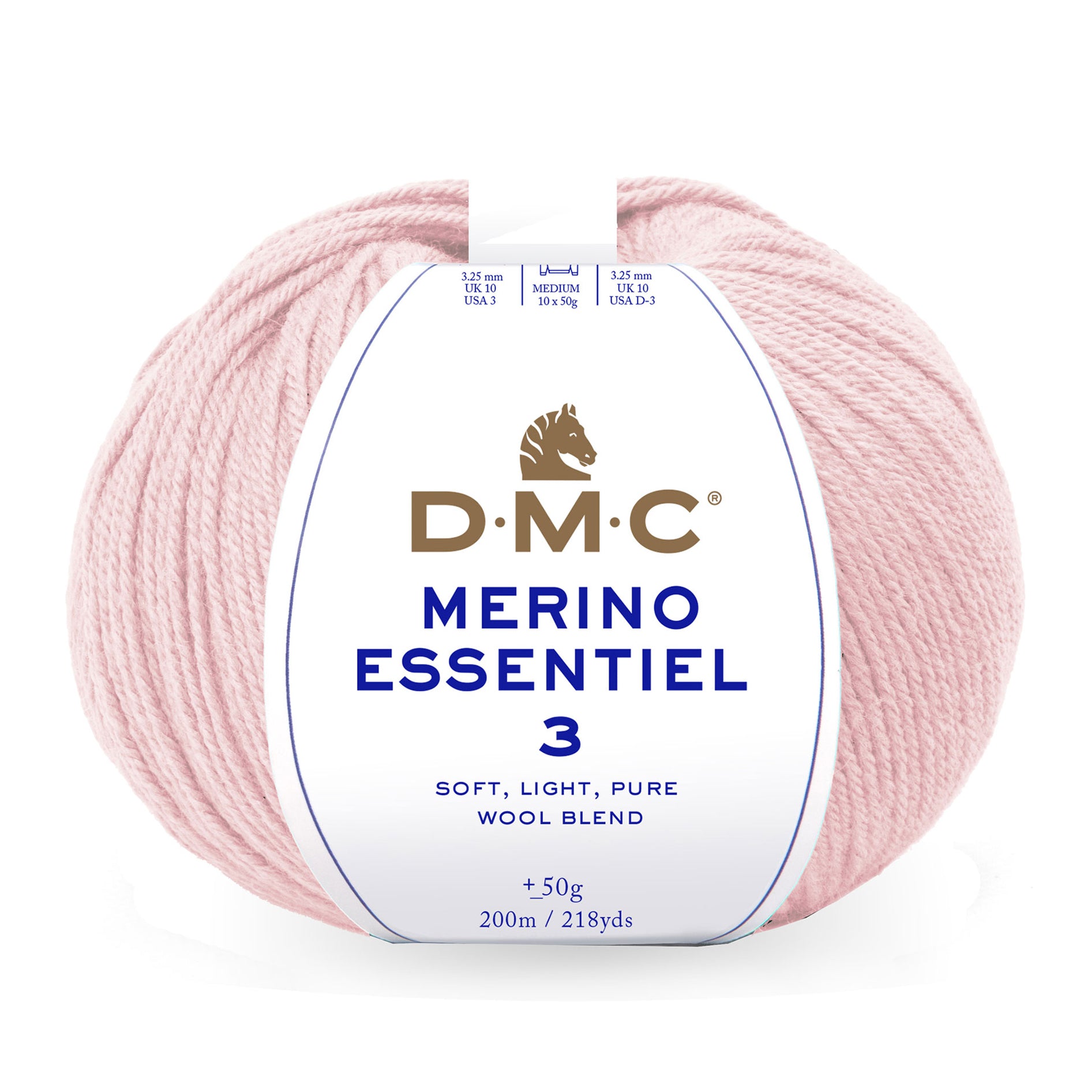 DMC Merino Essentiel 3 - High quality Merino wool and acrylic for knitting warm and soft garments