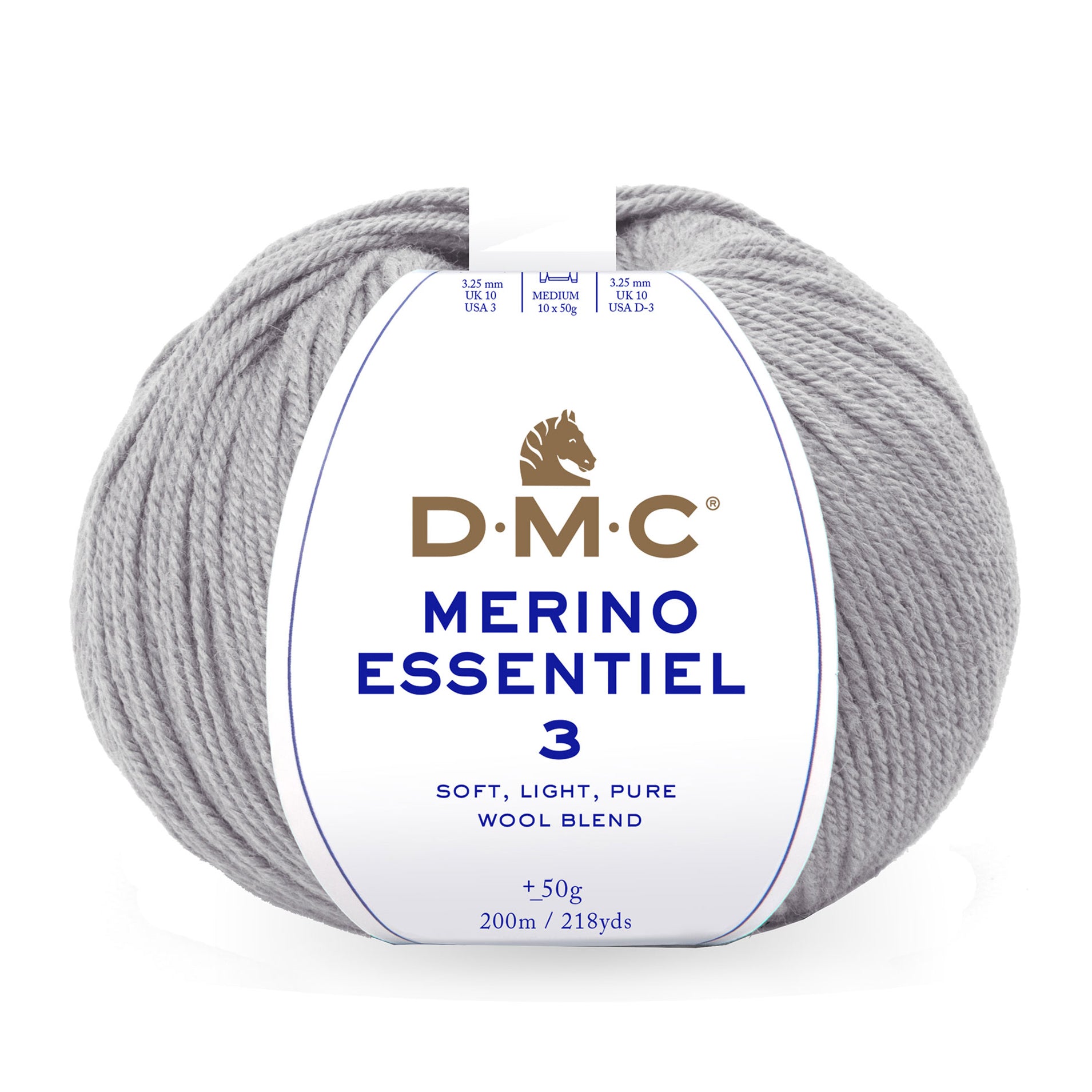 DMC Merino Essentiel 3 - High quality Merino wool and acrylic for knitting warm and soft garments