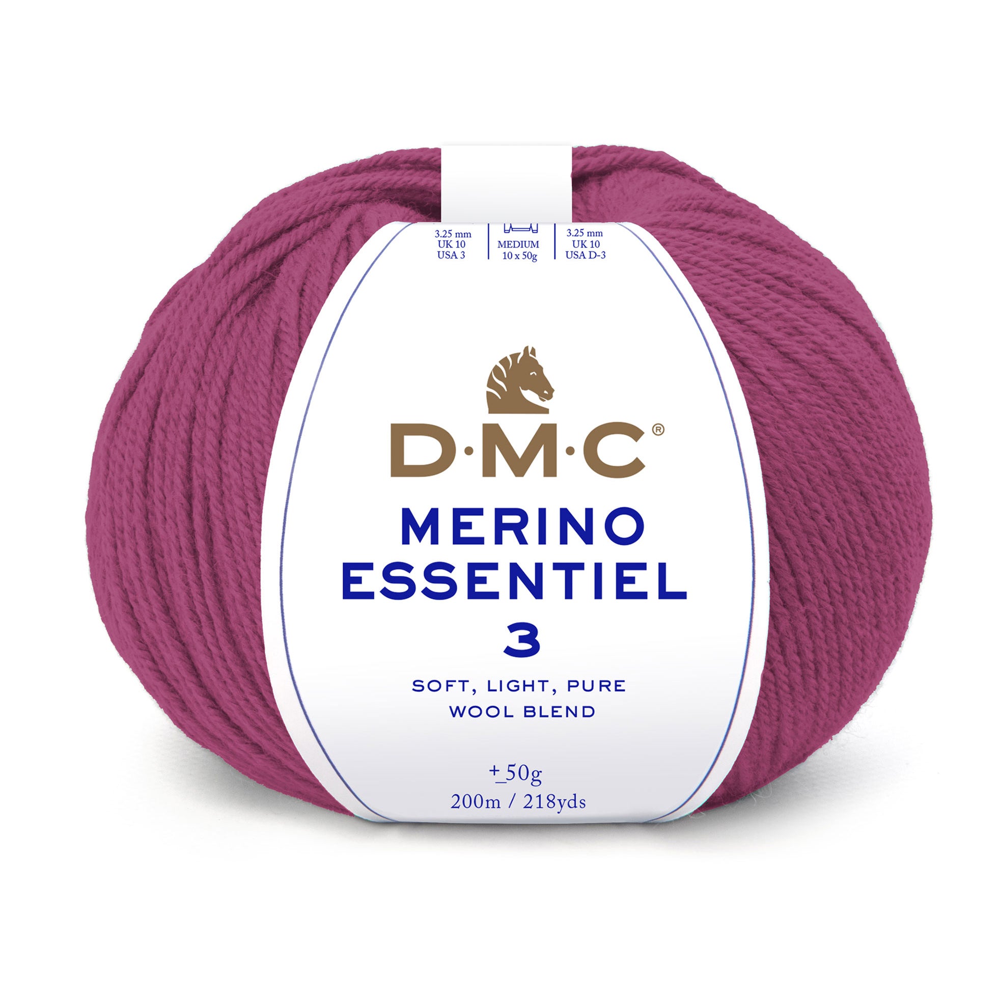 DMC Merino Essentiel 3 - High quality Merino wool and acrylic for knitting warm and soft garments