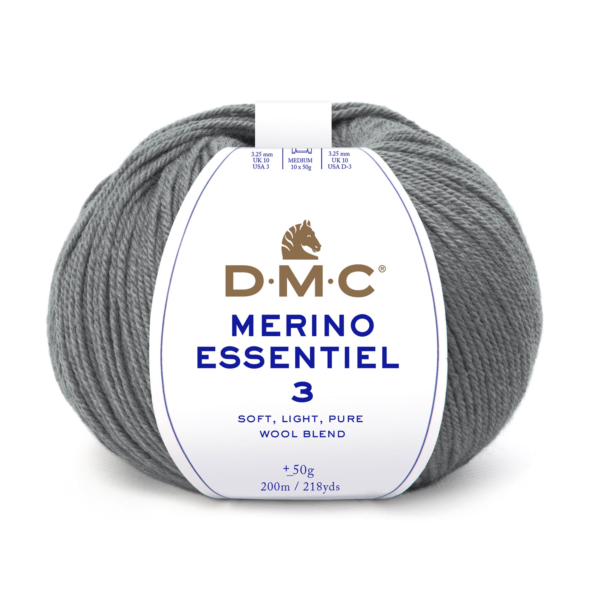 DMC Merino Essentiel 3 - High quality Merino wool and acrylic for knitting warm and soft garments