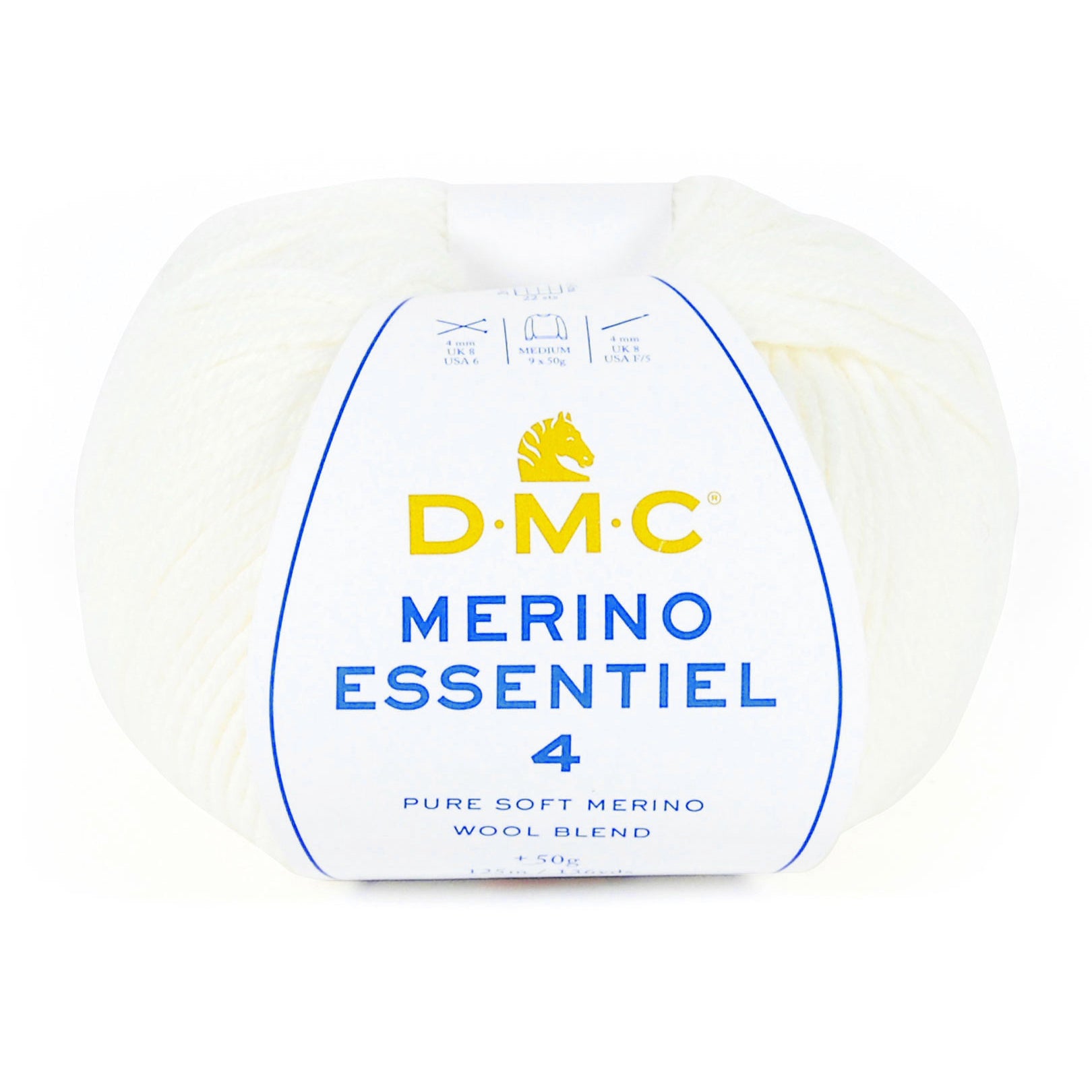 DMC Merino Essentiel 4 - Soft and light yarn made of high quality Merino wool and acrylic