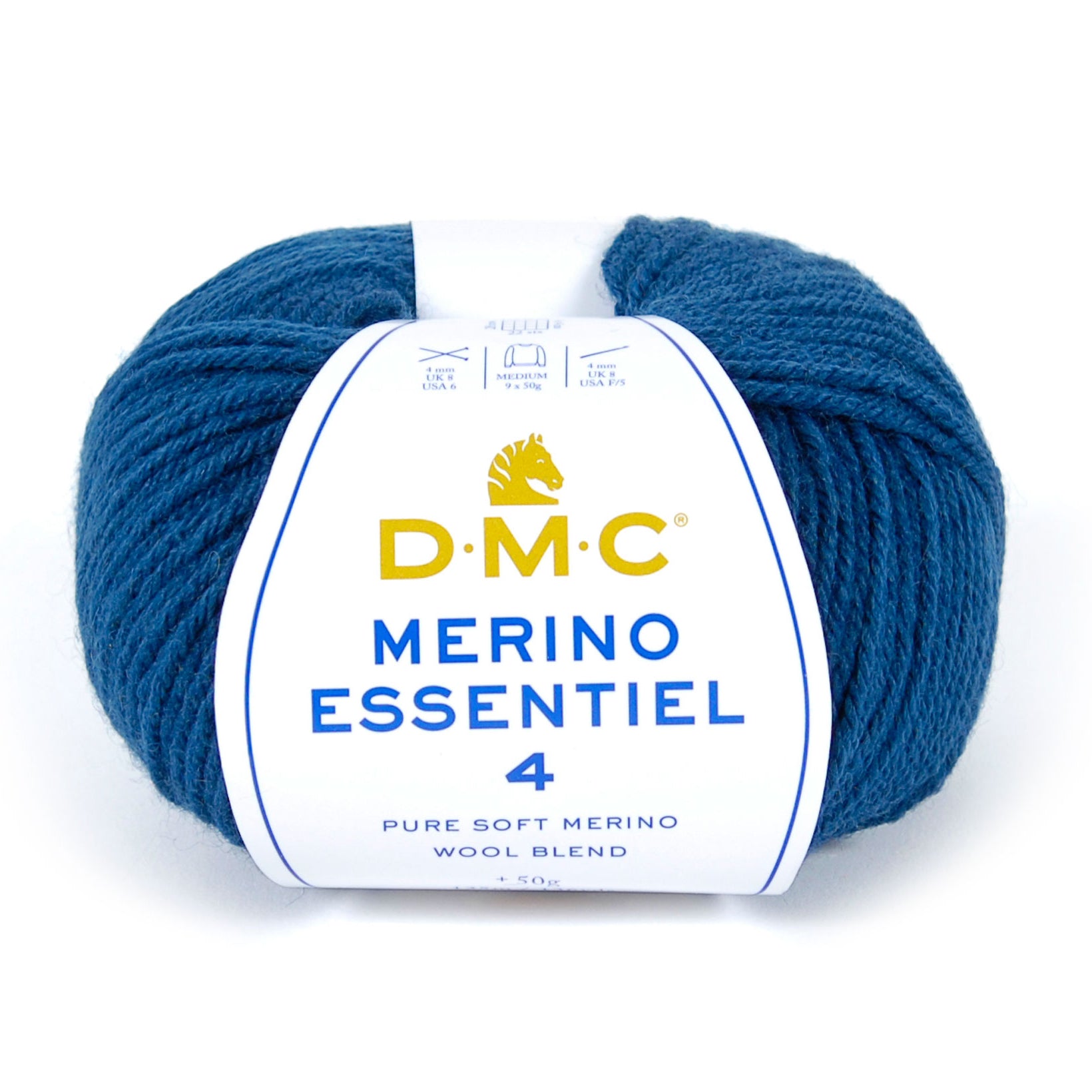 DMC Merino Essentiel 4 - Hilo suave y ligero de lana Merino y acrílico de alta calidad